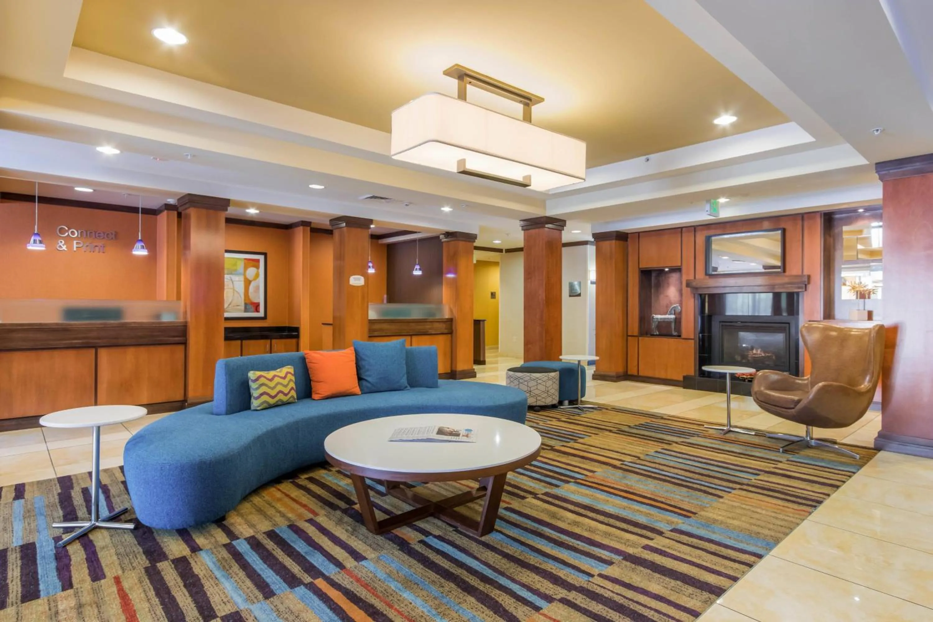 Lobby or reception in Fairfield Inn & Suites Columbia