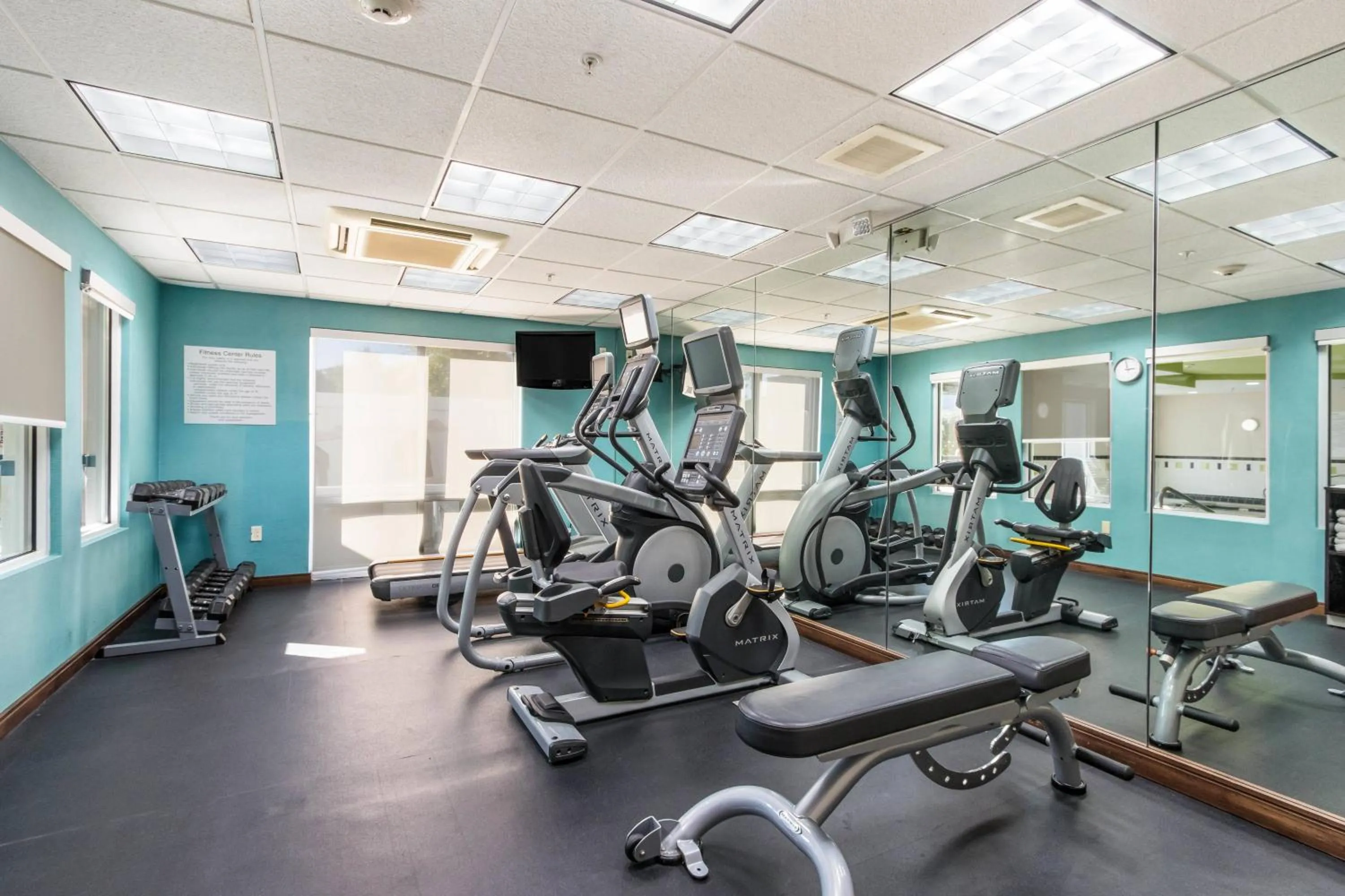 Fitness centre/facilities in Fairfield Inn & Suites Columbia