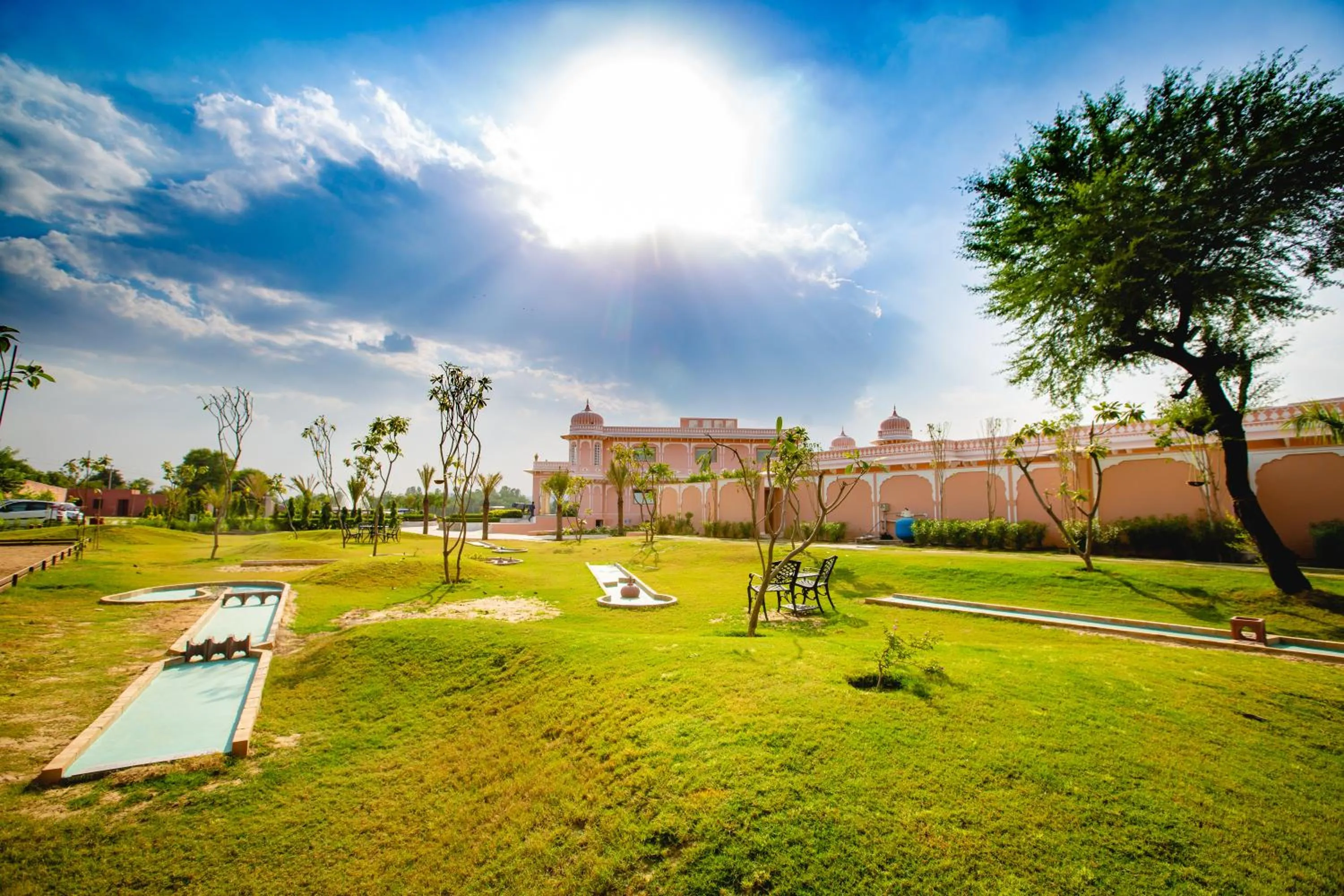 Children play ground in Buena Vista Luxury Garden Spa Resort