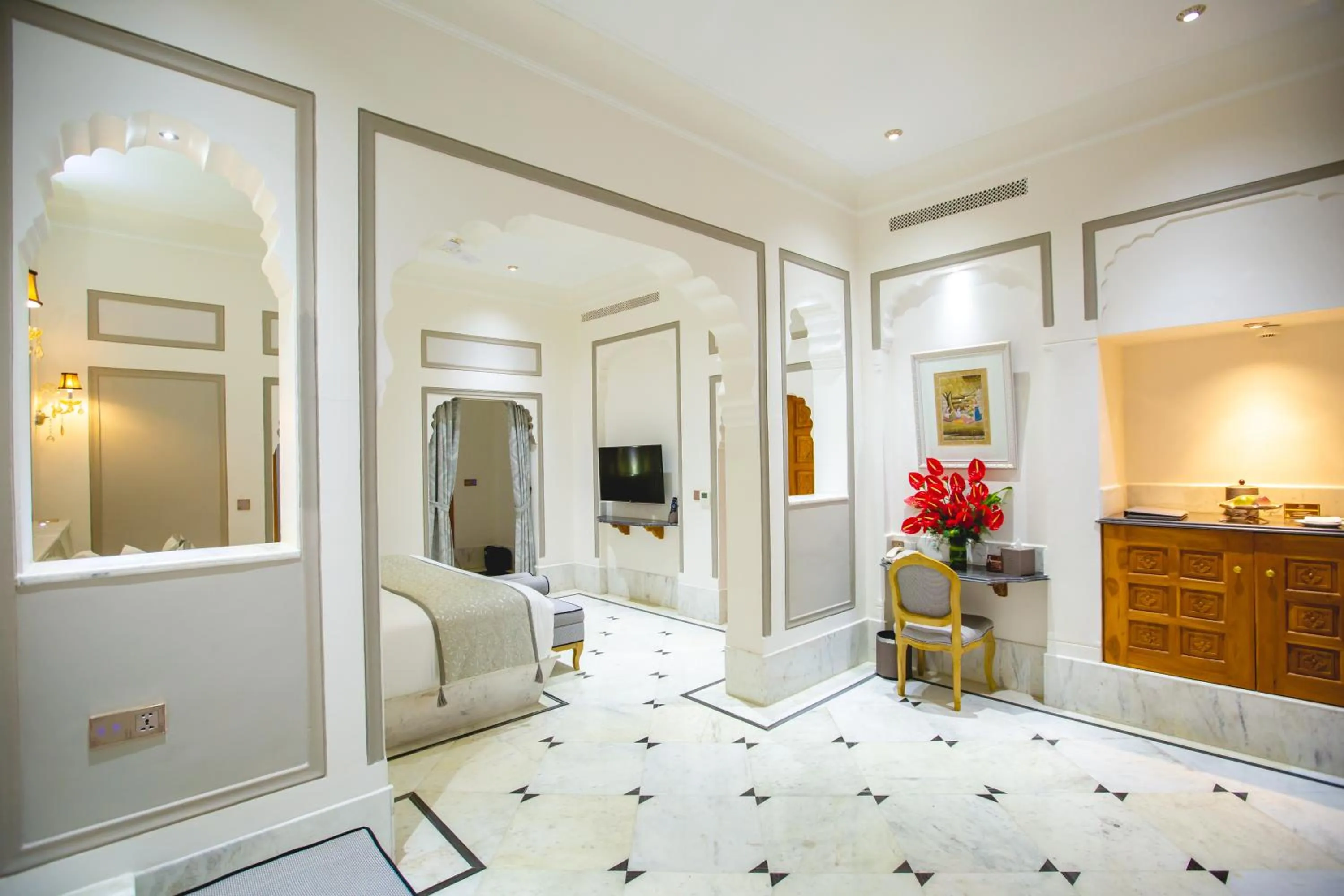 Living room, Bed in Buena Vista Luxury Garden Spa Resort