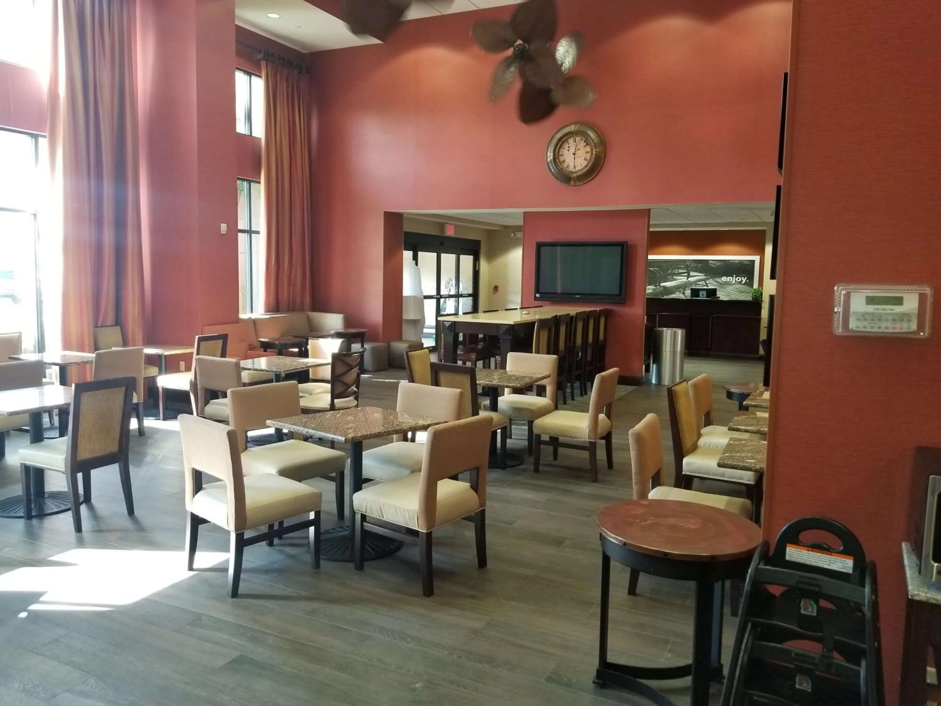 Lobby or reception in Hampton Inn & Suites Tampa-Wesley Chapel