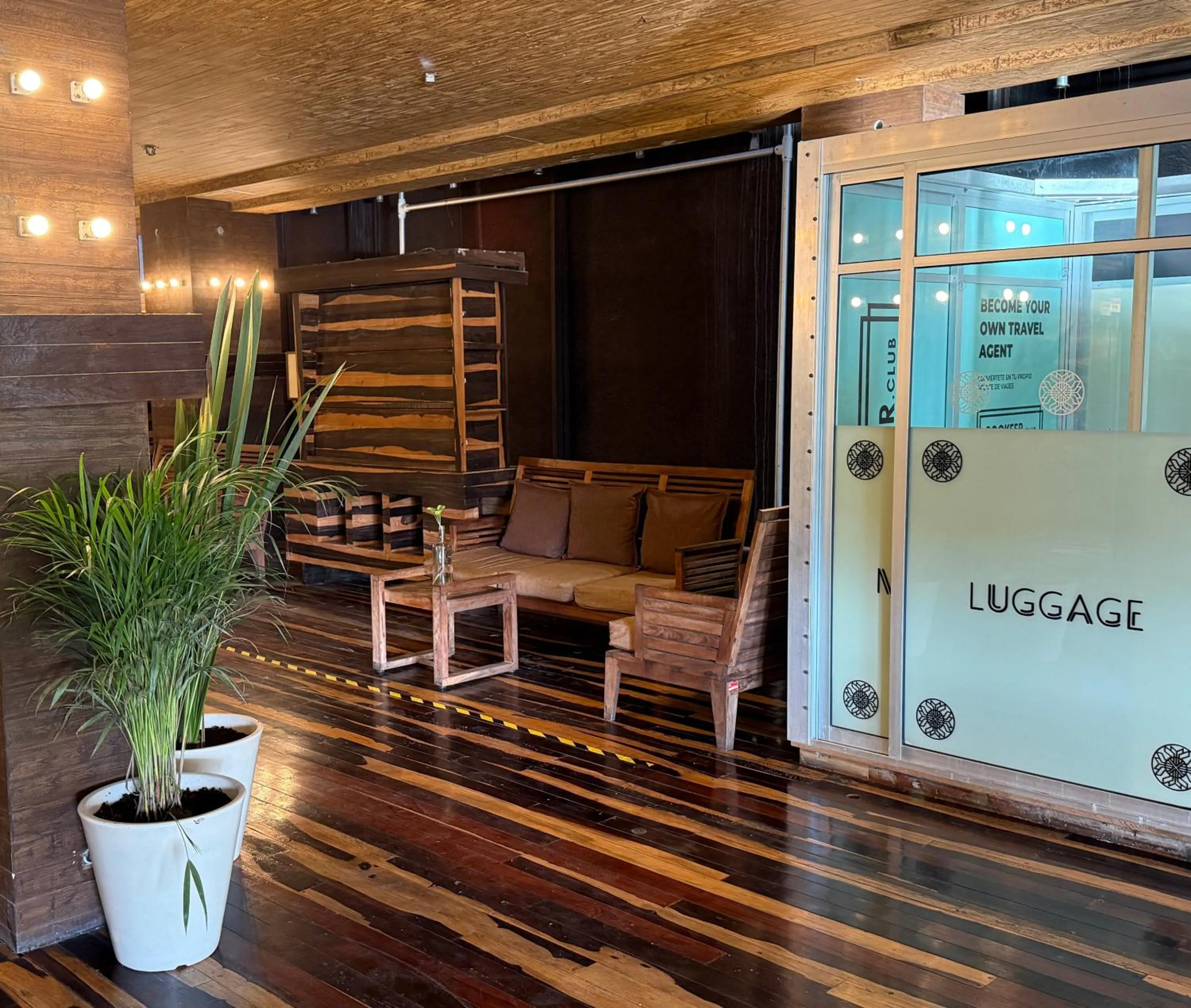 Seating area in Reina Roja Hotel Boutique
