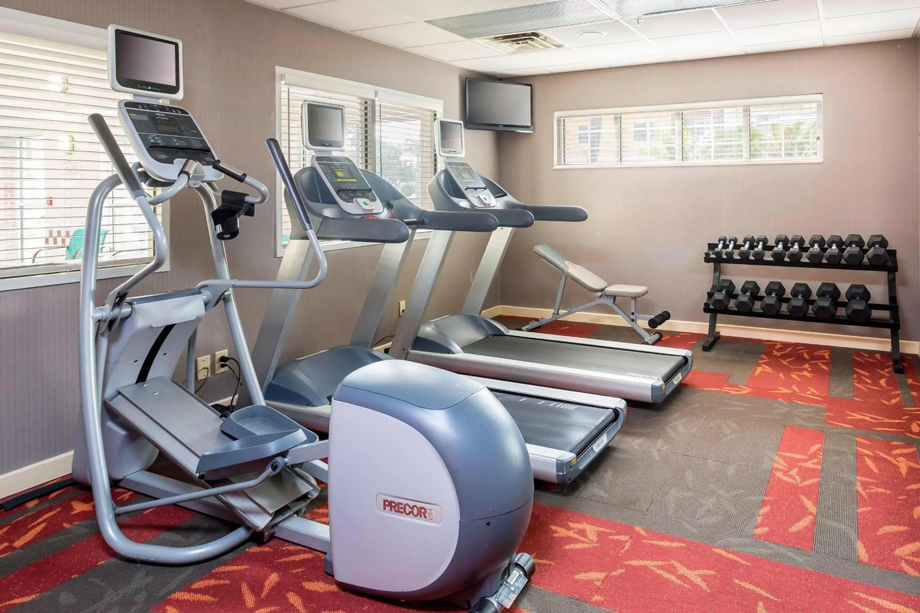 Fitness centre/facilities in Residence Inn Corpus Christi