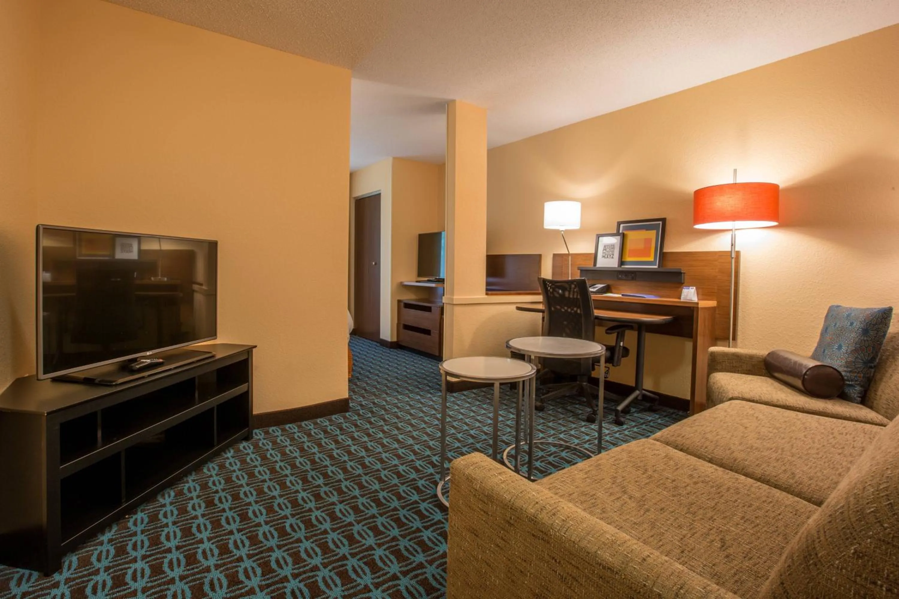 Living room in Fairfield Inn & Suites by Marriott Columbus