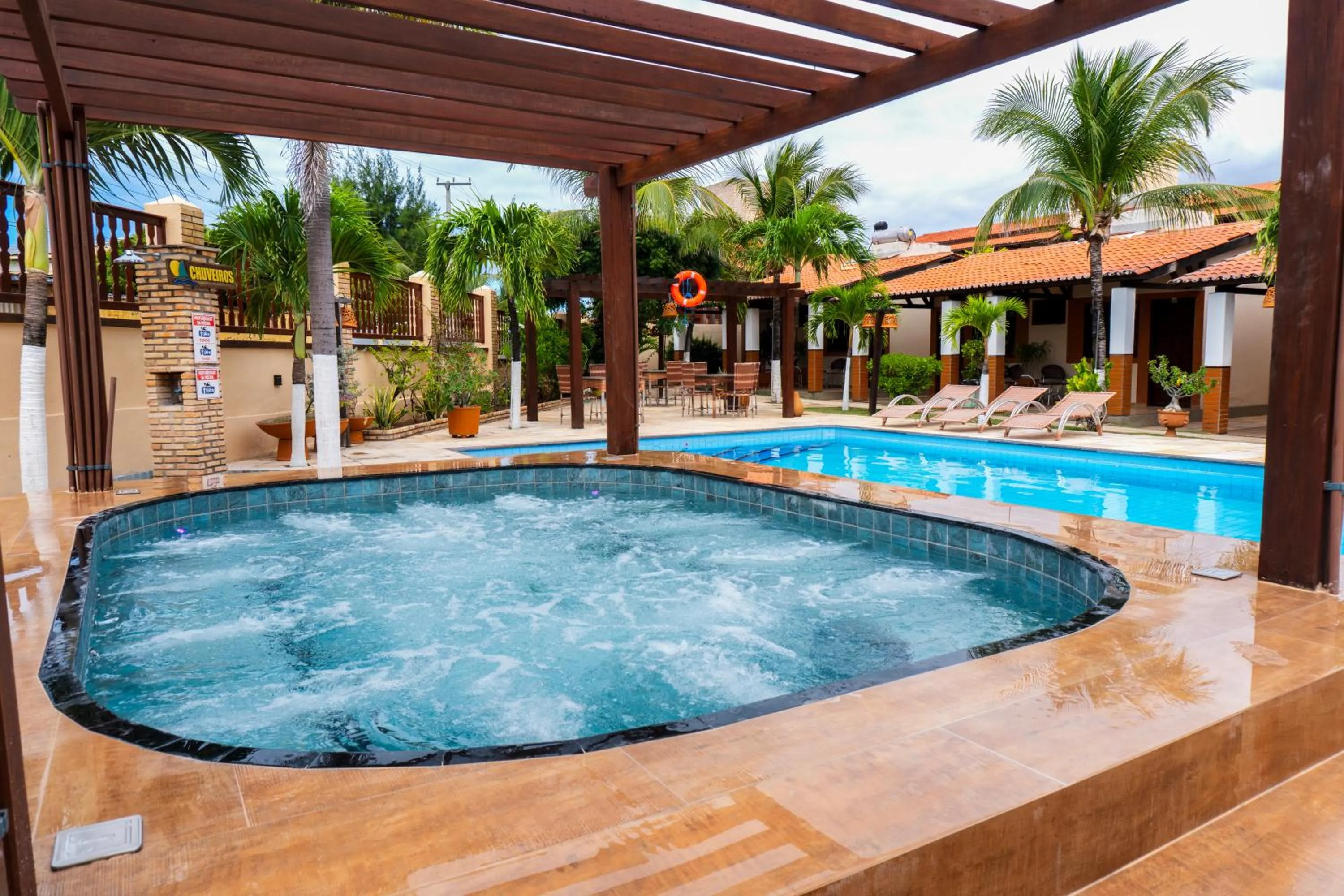 Swimming pool in Hotel Jangadas