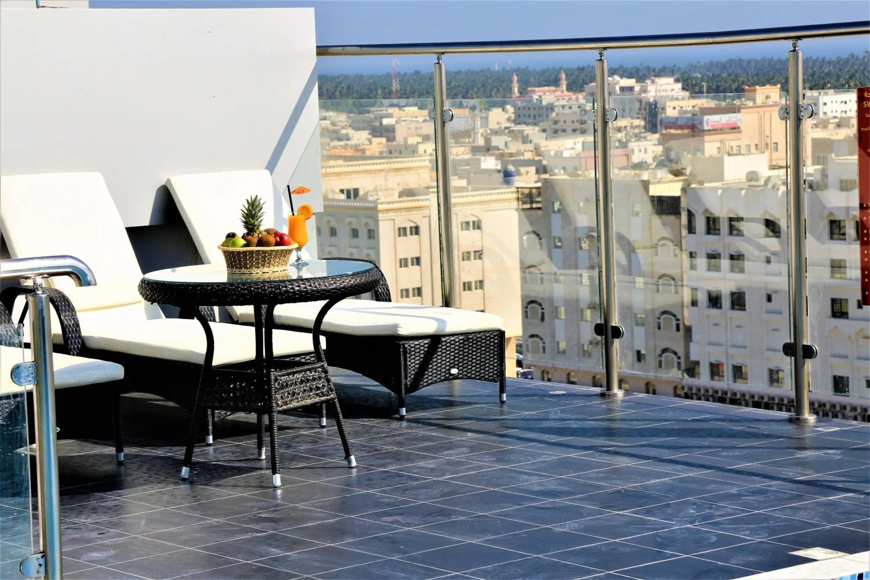 BBQ facilities in Al Dyafa Hotel Suites