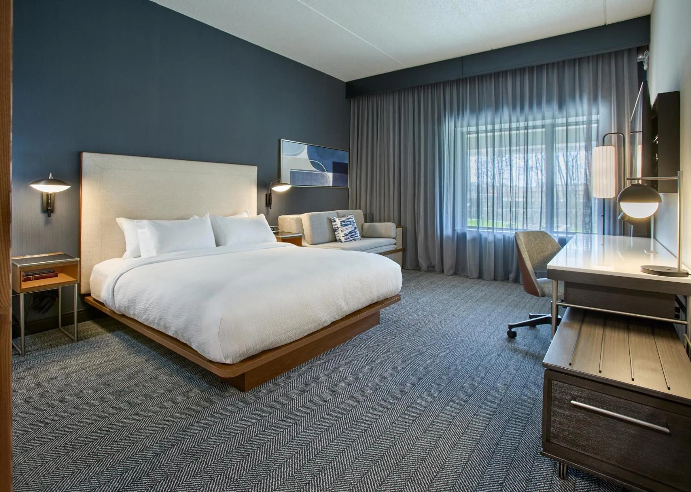 Bed in Courtyard Wausau