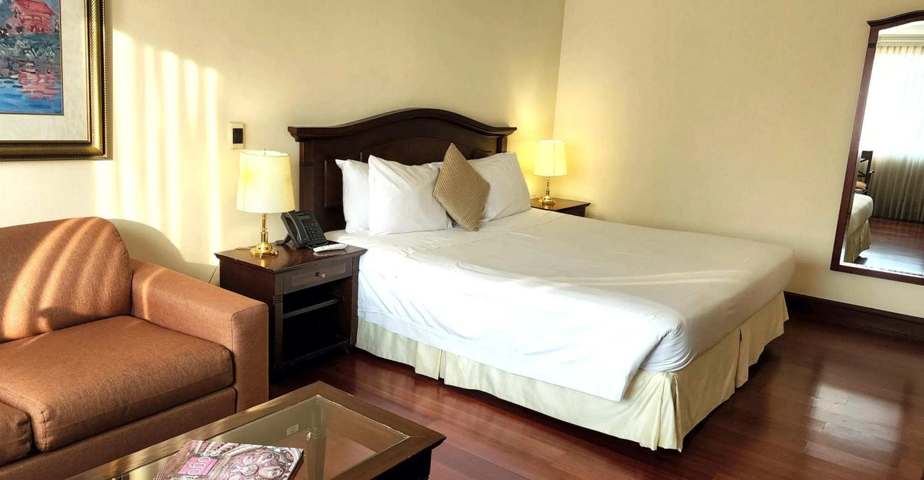 Bed in Santafe Boutique Hotel