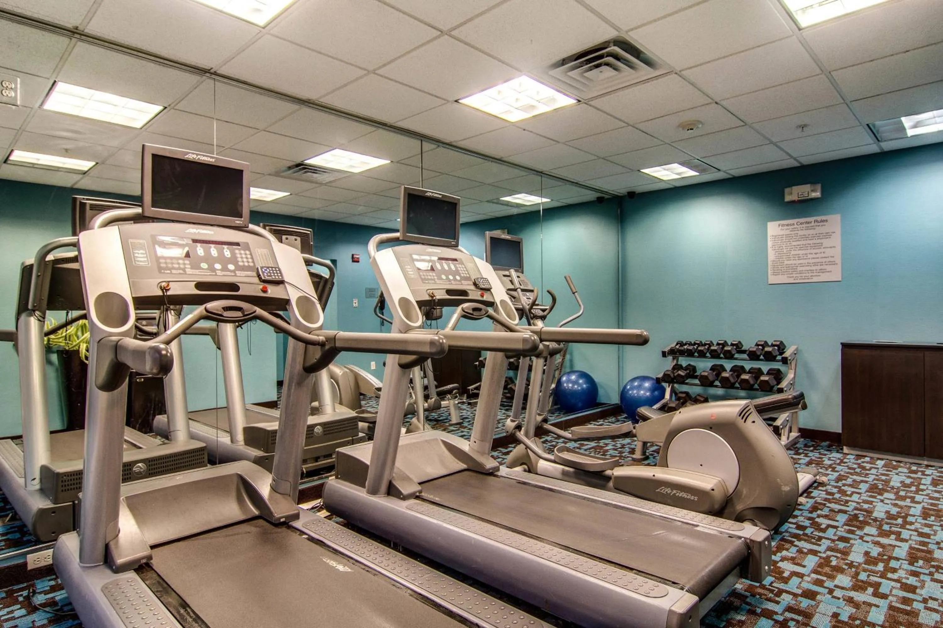 Fitness centre/facilities in Fairfield Inn & Suites Palm Coast I-95