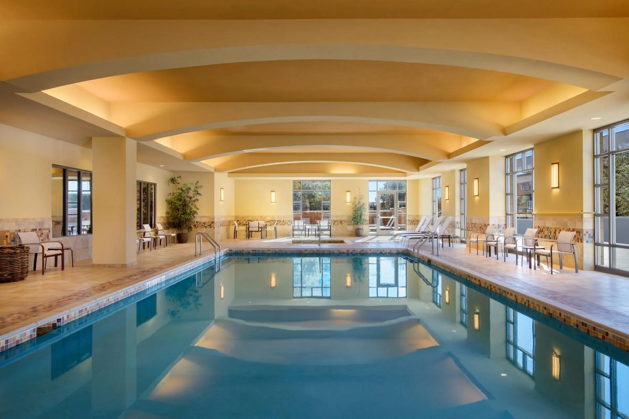 Swimming pool in Courtyard by Marriott Dallas Allen at Allen Event Center