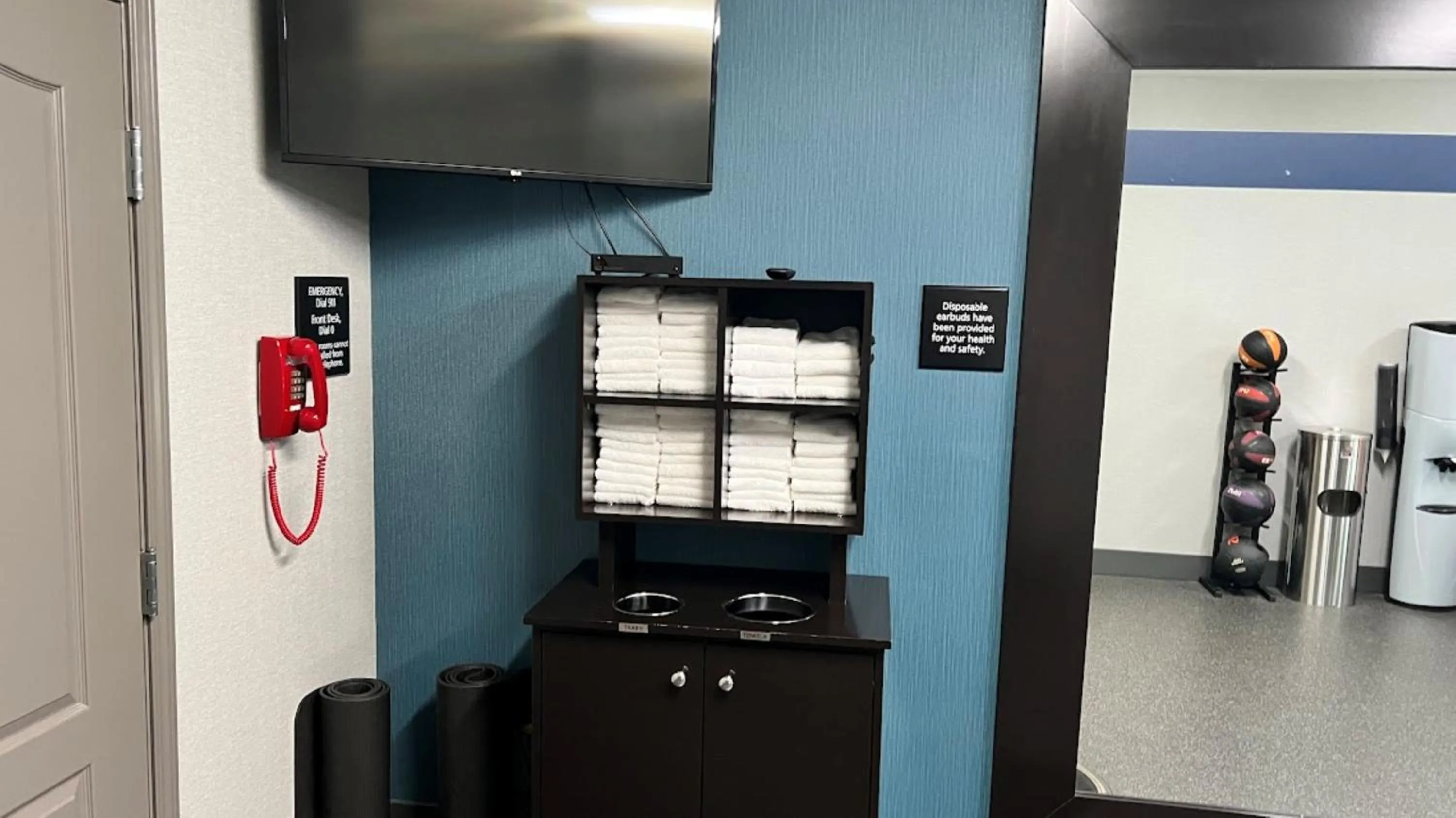 Fitness centre/facilities in Hampton Inn by Hilton Montrose