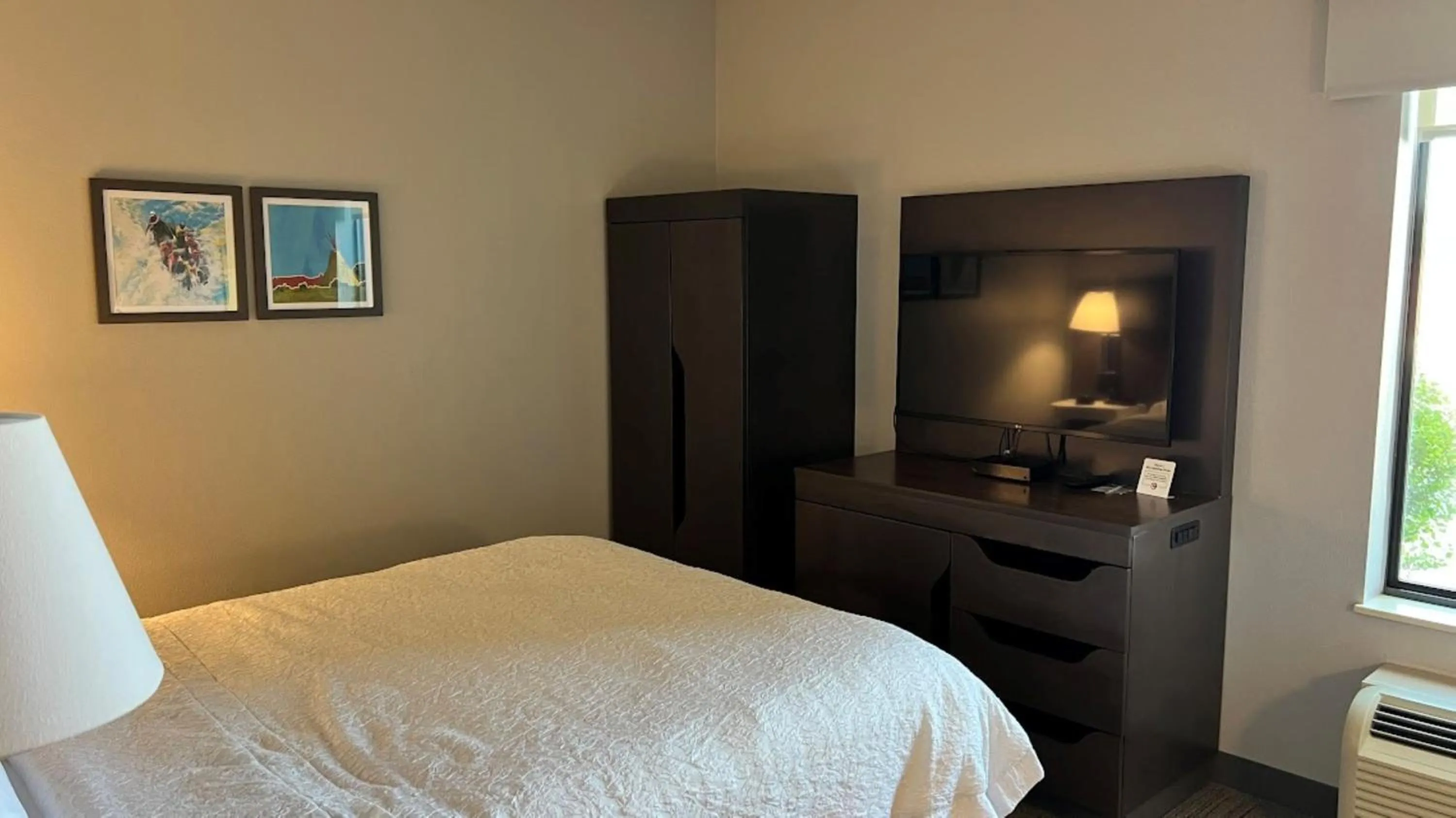 TV and multimedia, Bed in Hampton Inn by Hilton Montrose