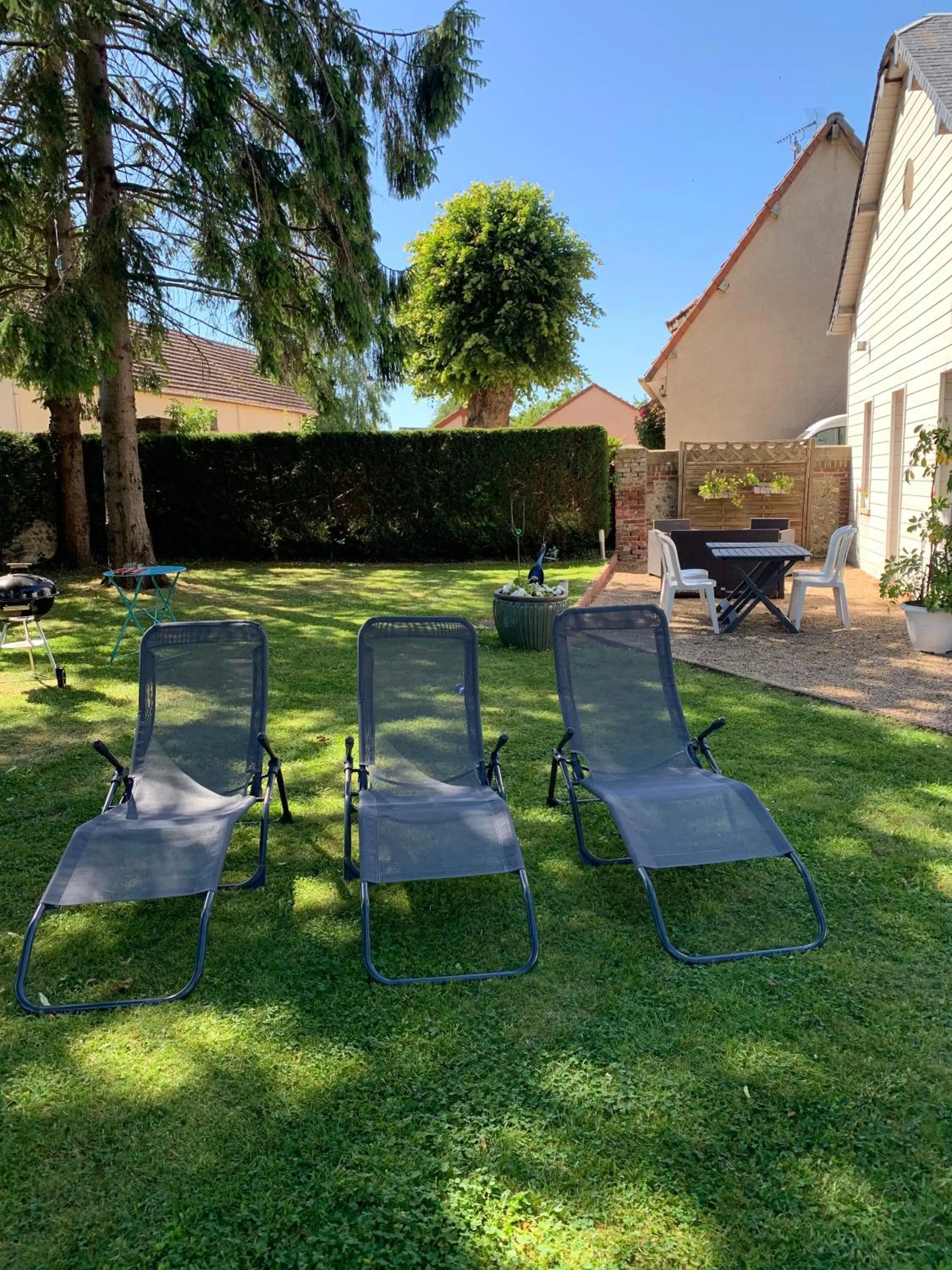 Garden in Le petit manoir