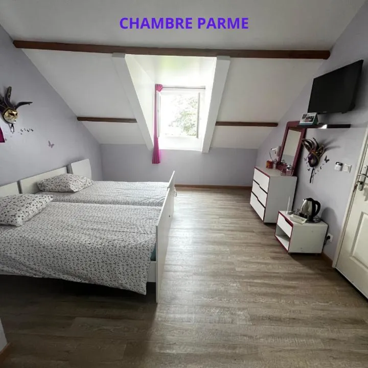 Bed in Le petit manoir