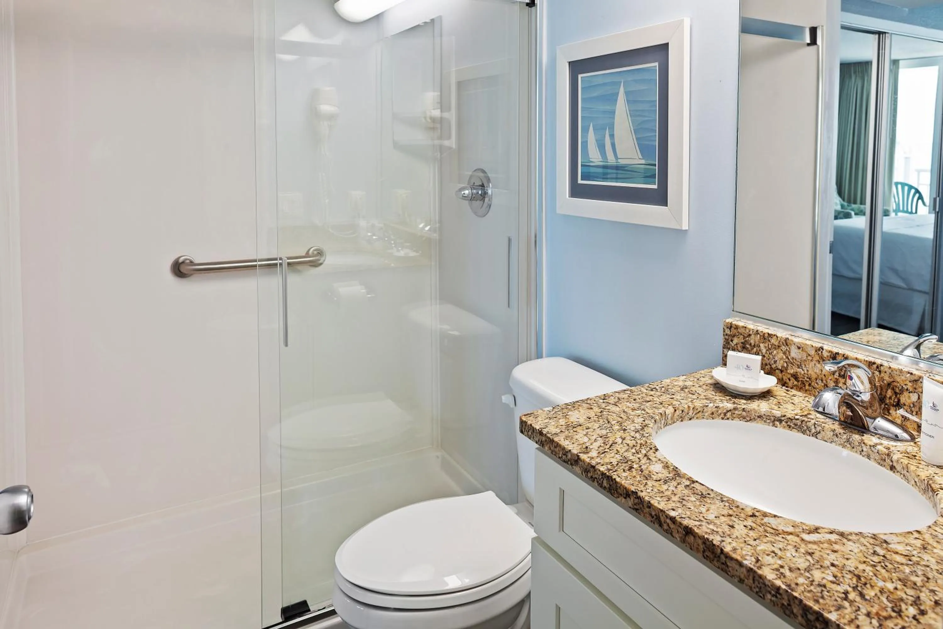 Bathroom in Royal Floridian Resort by Spinnaker