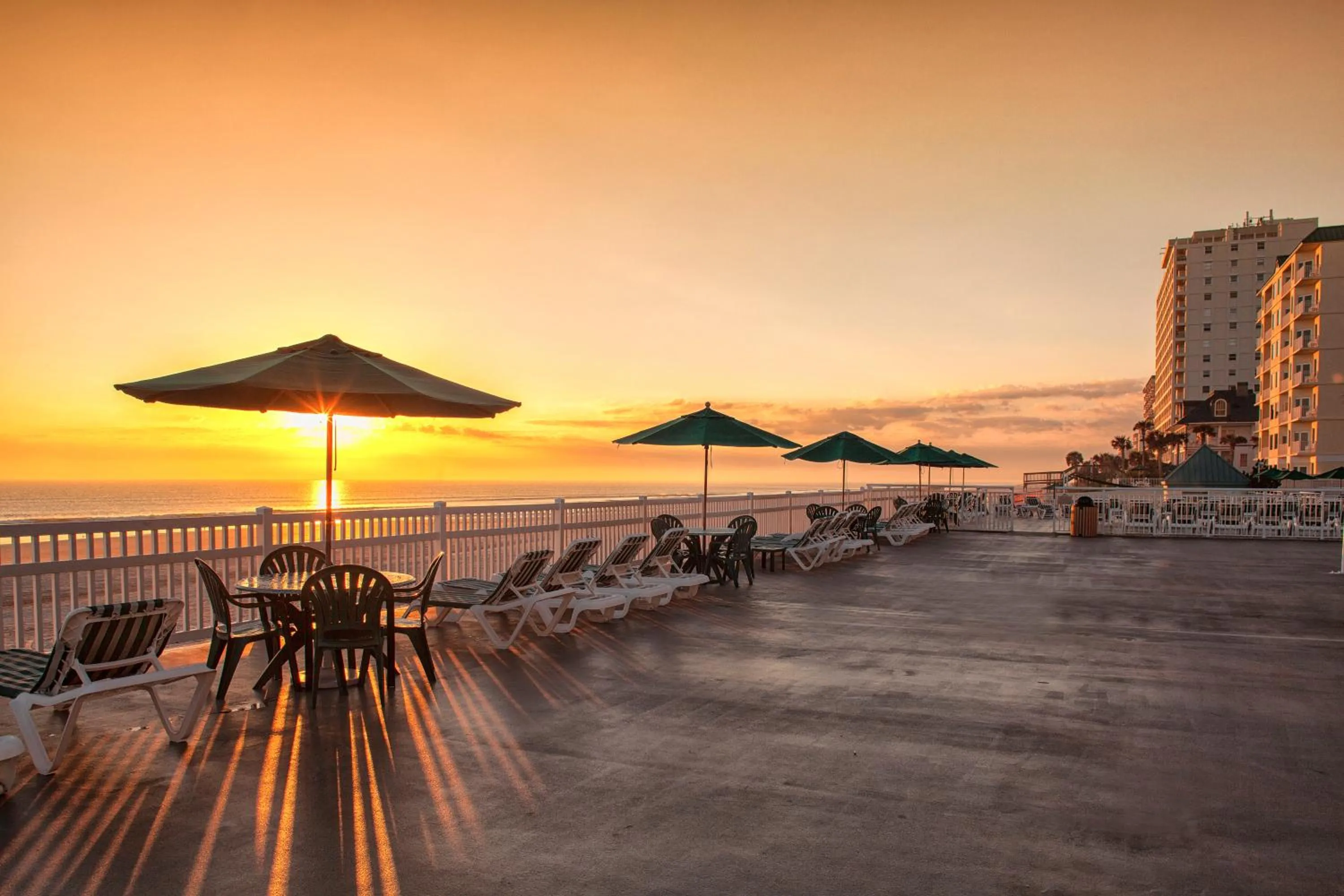 sunbed in Royal Floridian Resort by Spinnaker