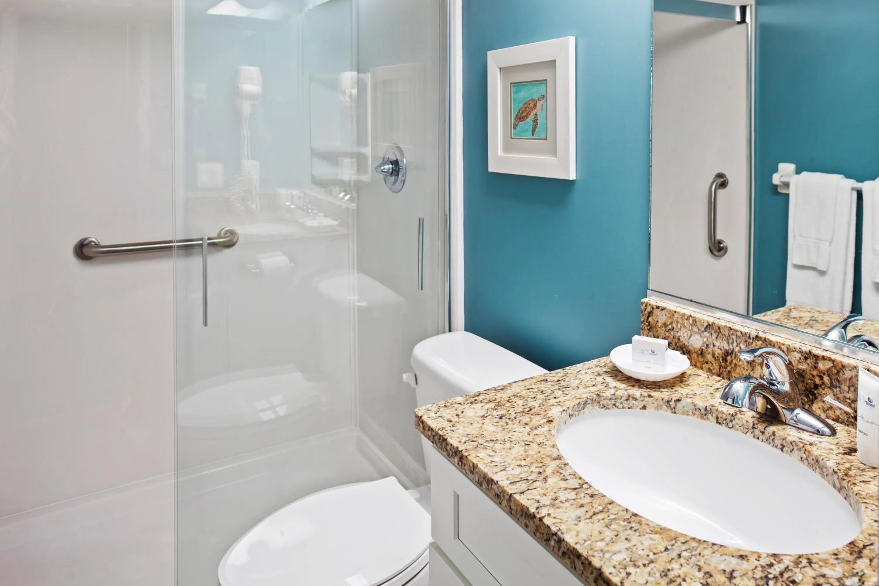 Shower in Royal Floridian Resort by Spinnaker