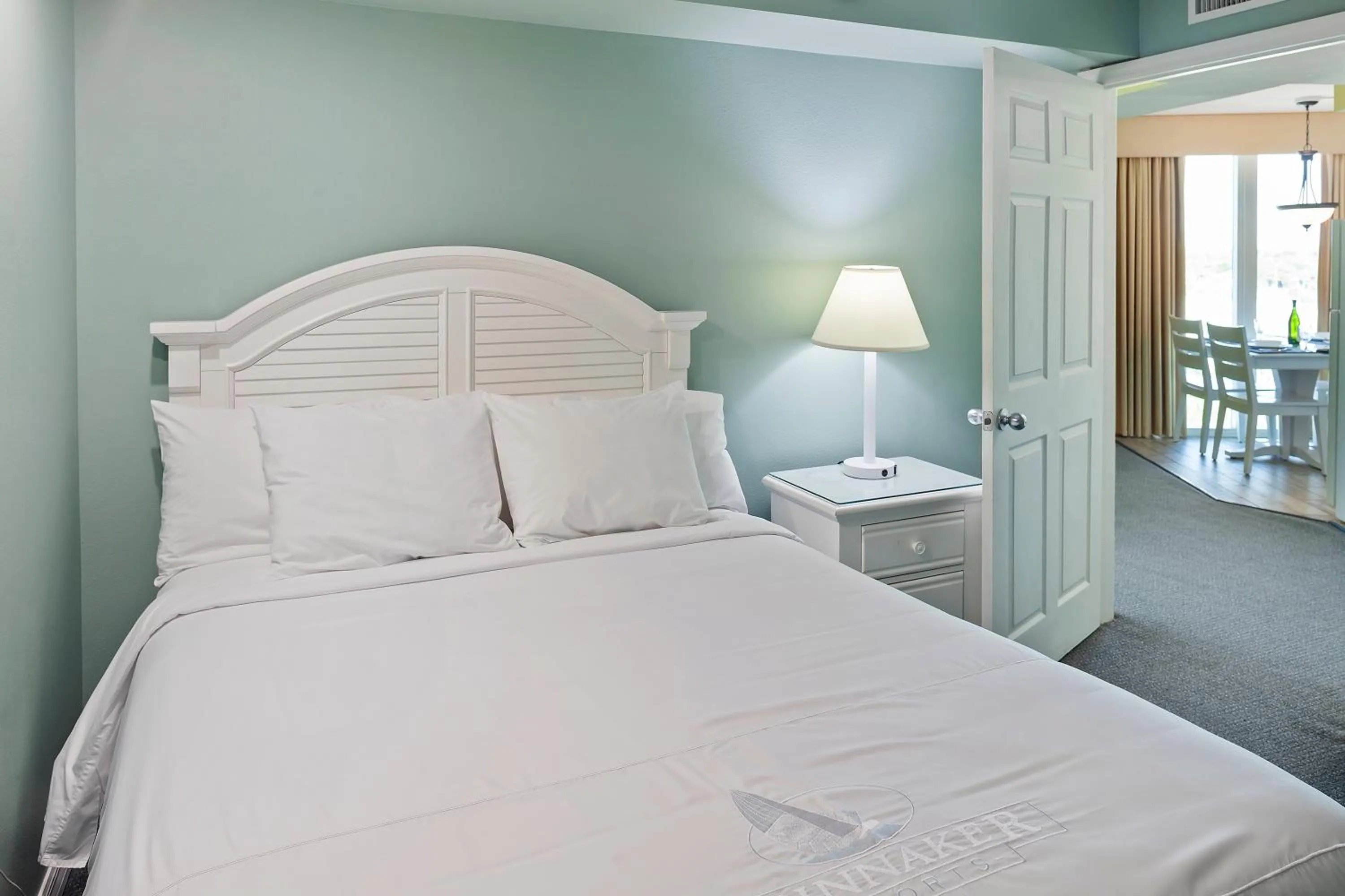 Bed in Royal Floridian Resort by Spinnaker