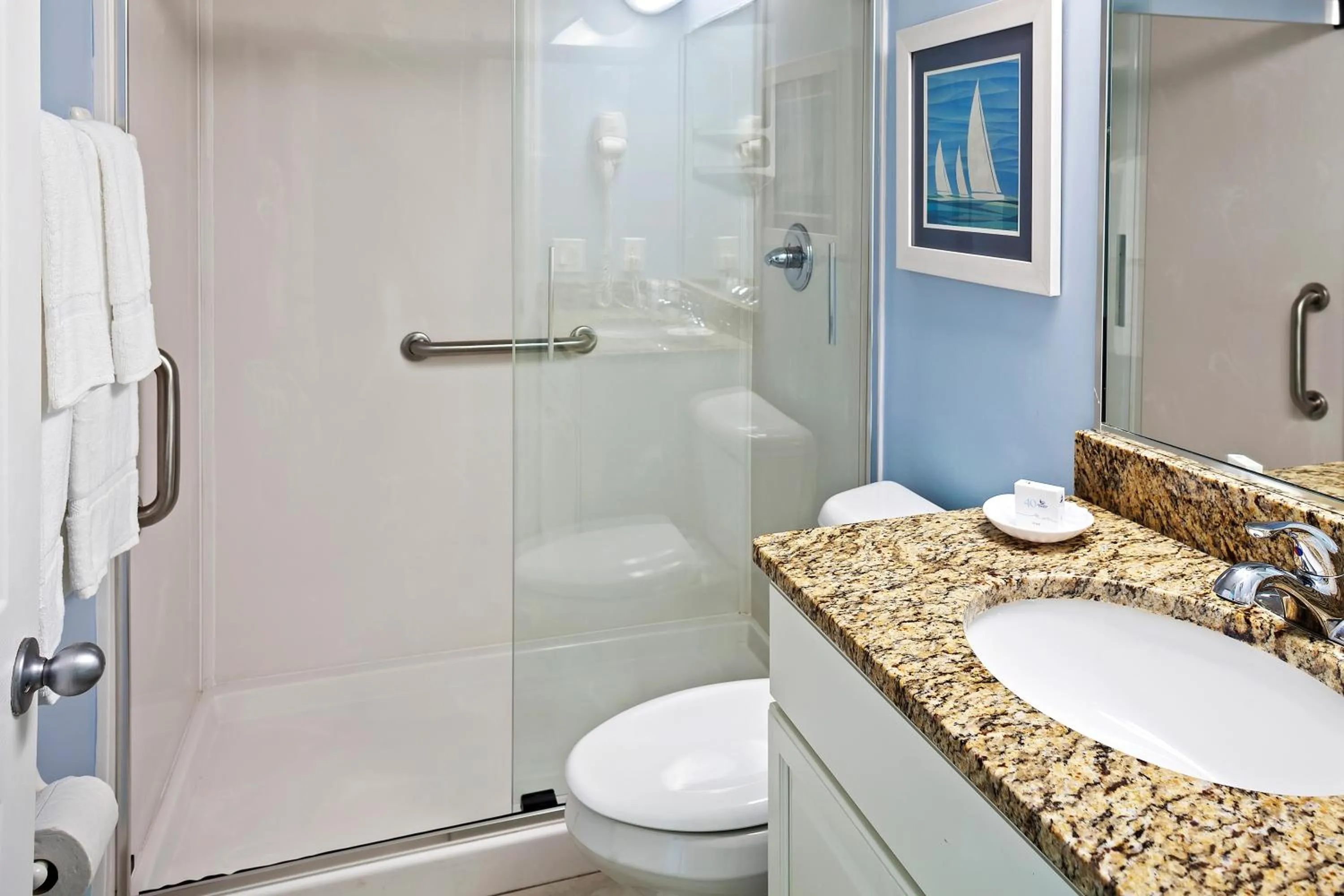 Shower in Royal Floridian Resort by Spinnaker