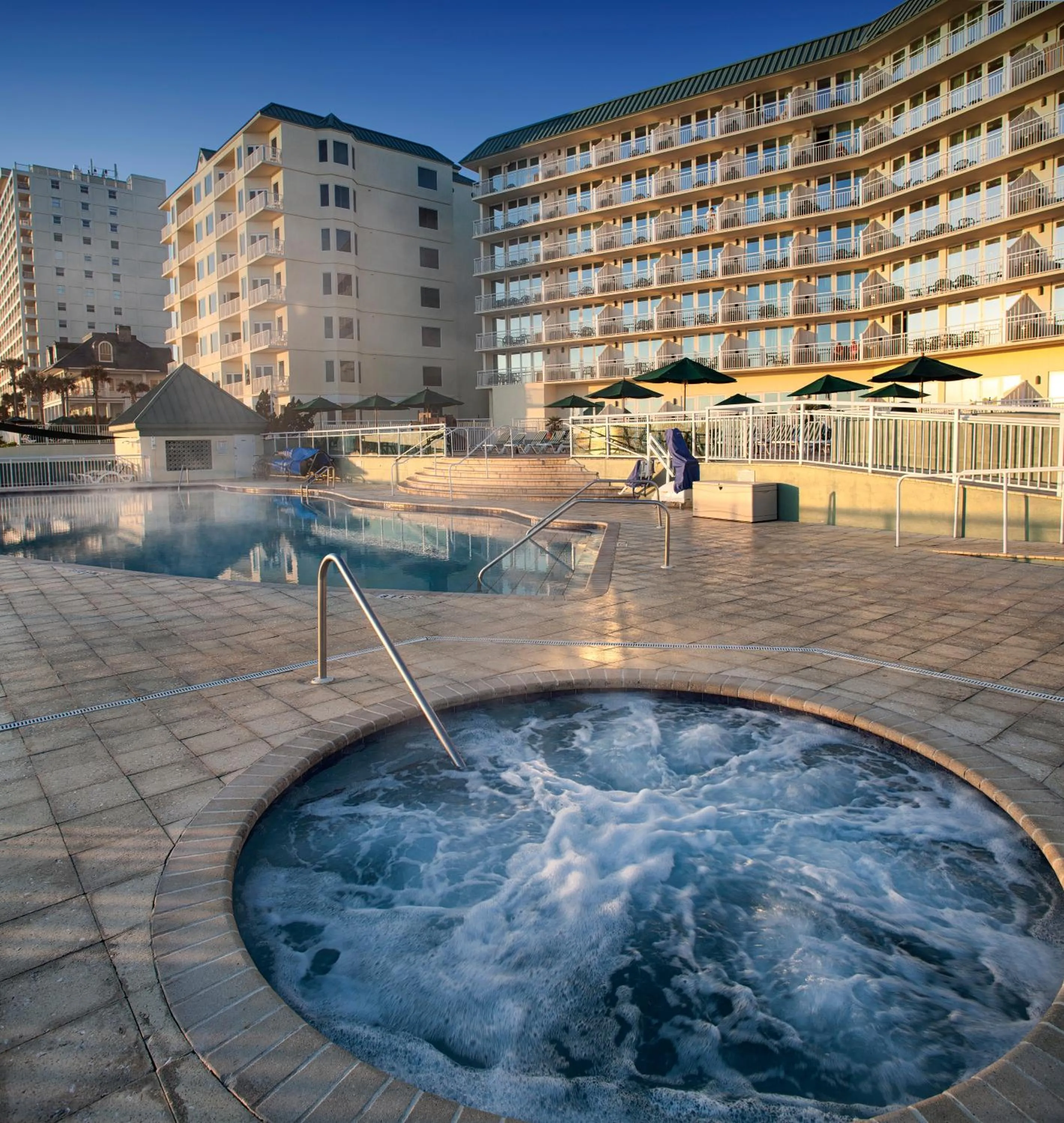 Hot Tub in Royal Floridian Resort by Spinnaker
