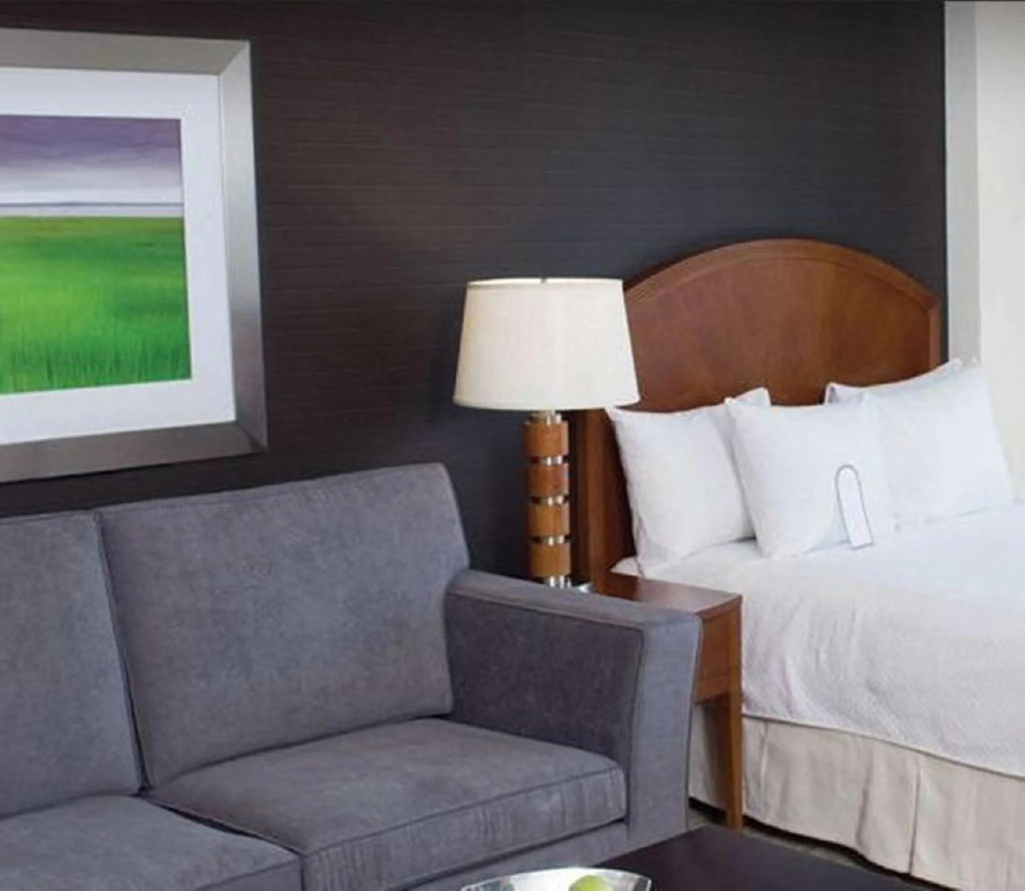 Decorative detail, Bed in Cambridge Suites Hotel Halifax