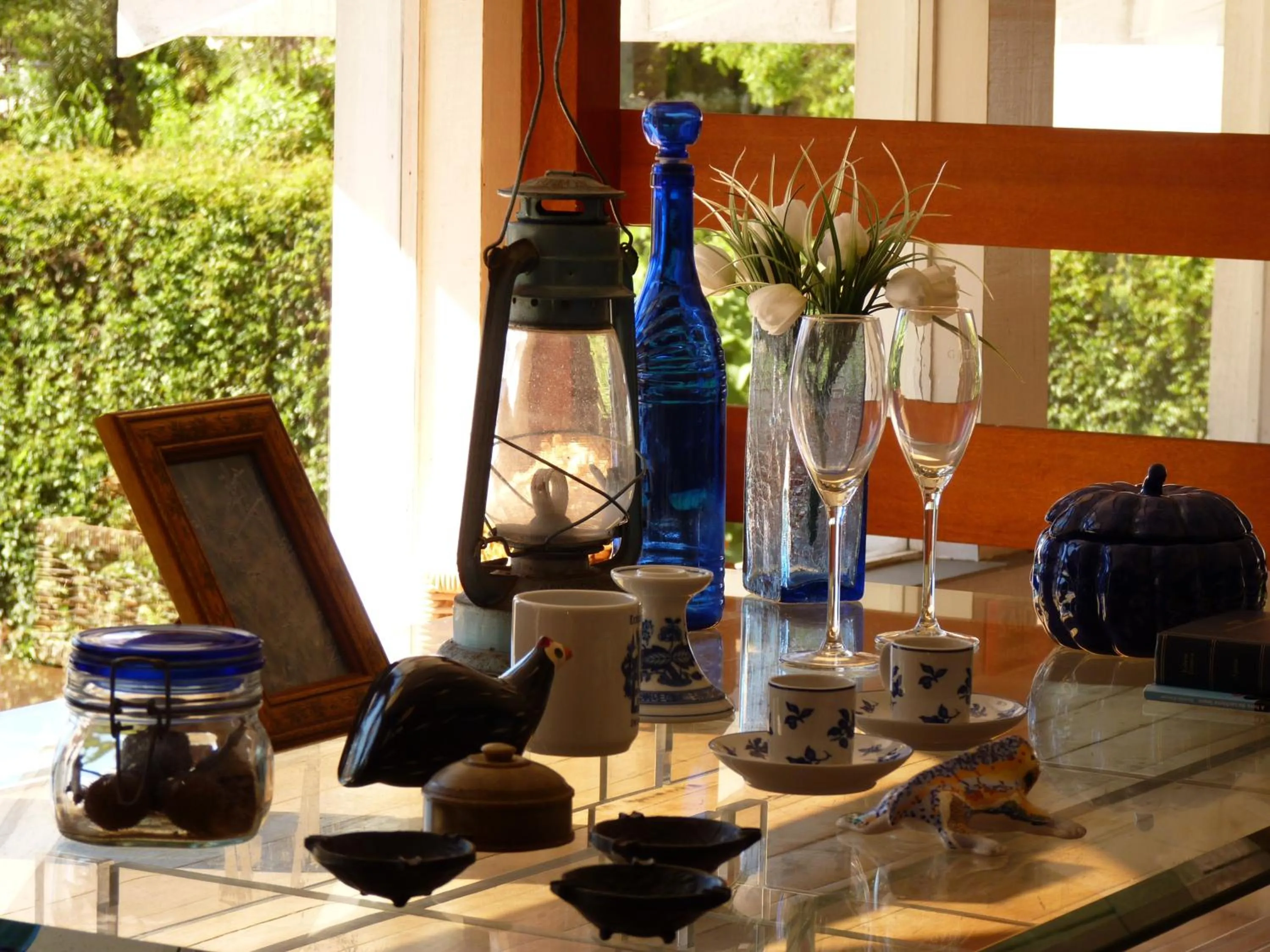 Decorative detail in Aardvark Inn Pousada