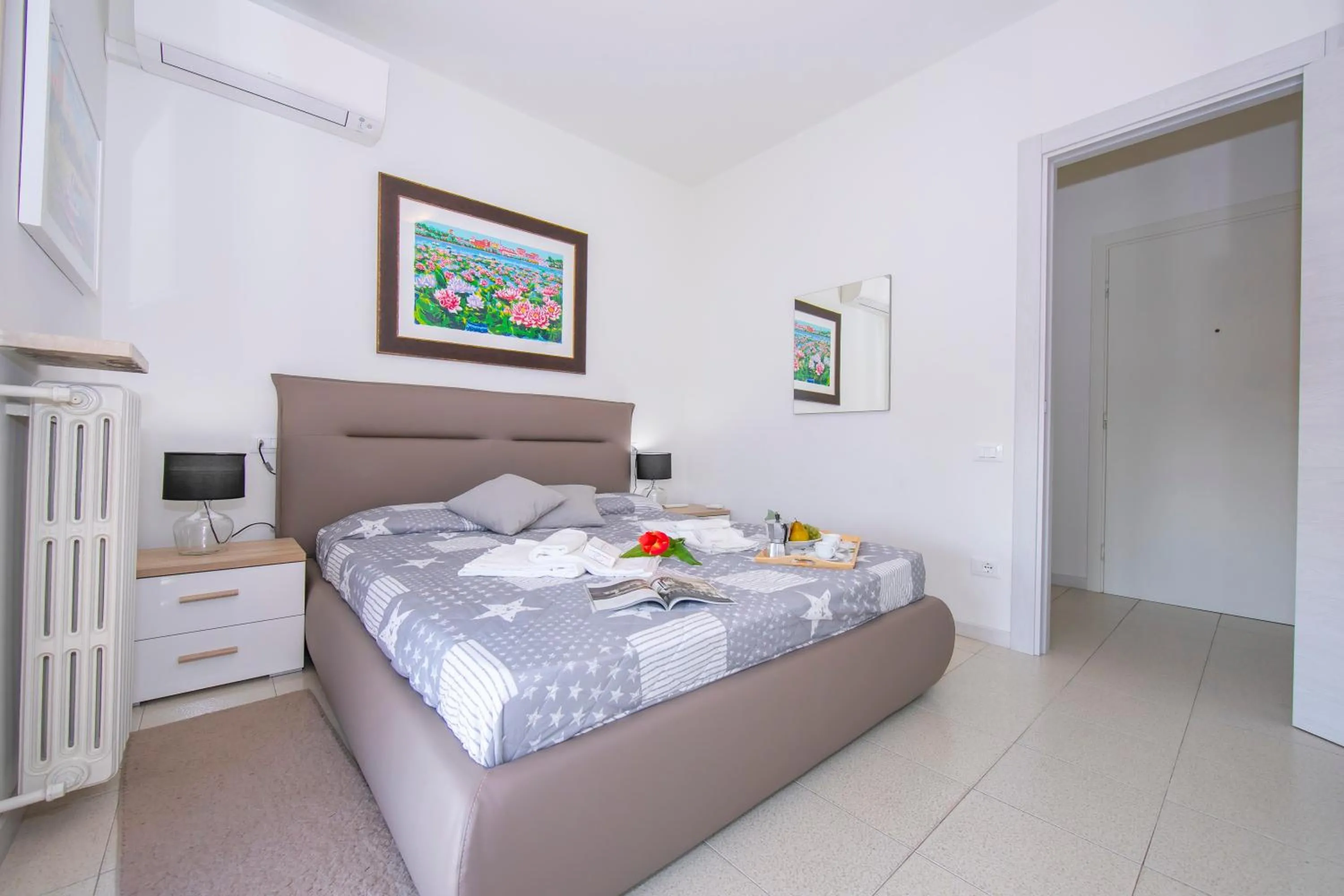Bedroom, Bed in Casa dei Quadri - Happy Rentals