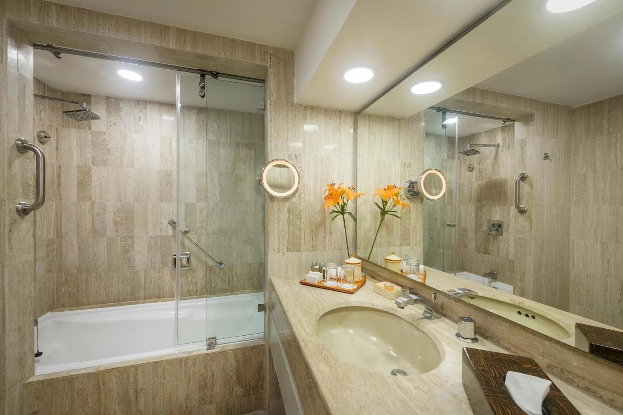 Bathroom in Velas Vallarta Suite Resort All-Inclusive