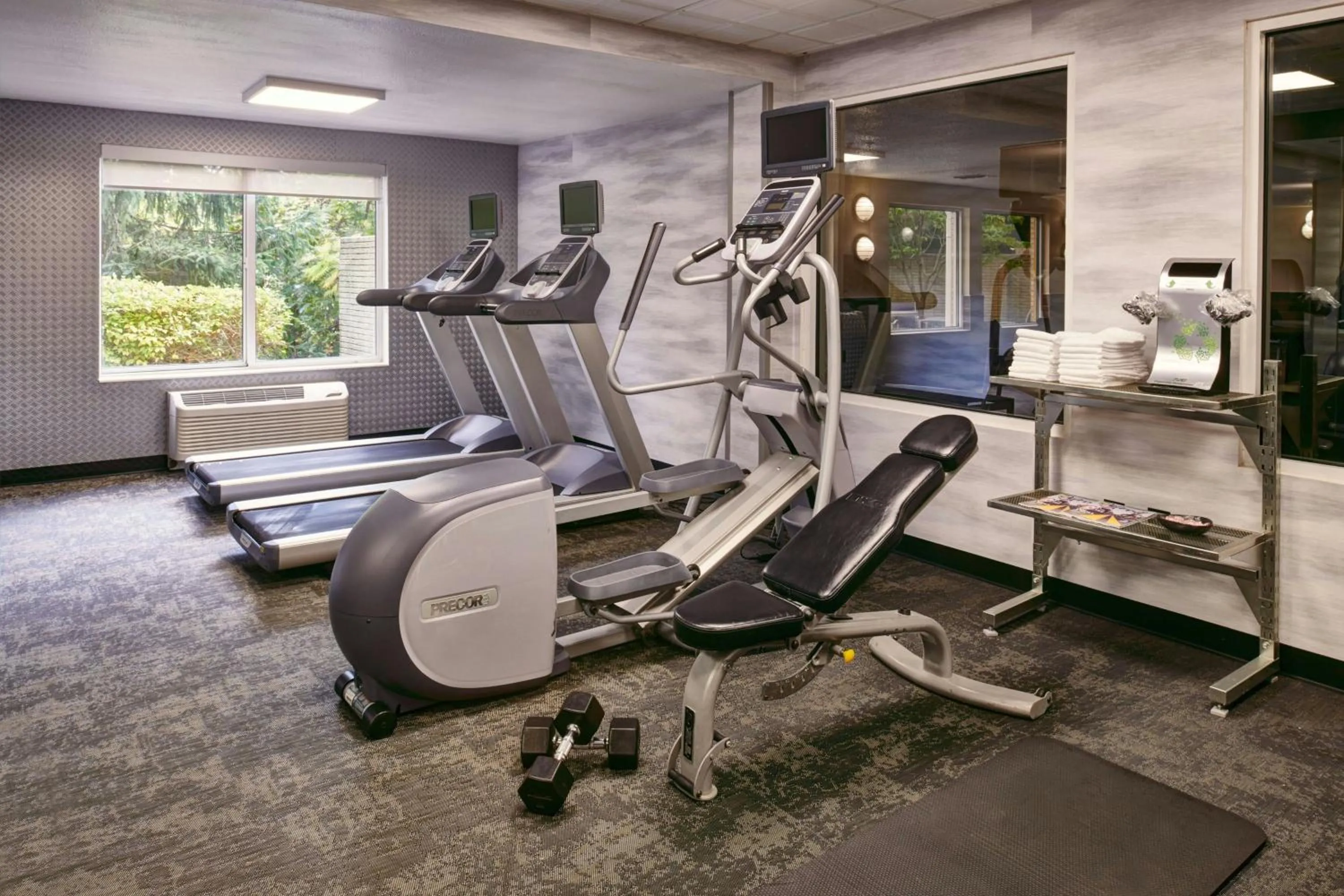 Fitness centre/facilities in Fairfield Inn & Suites Detroit Livonia
