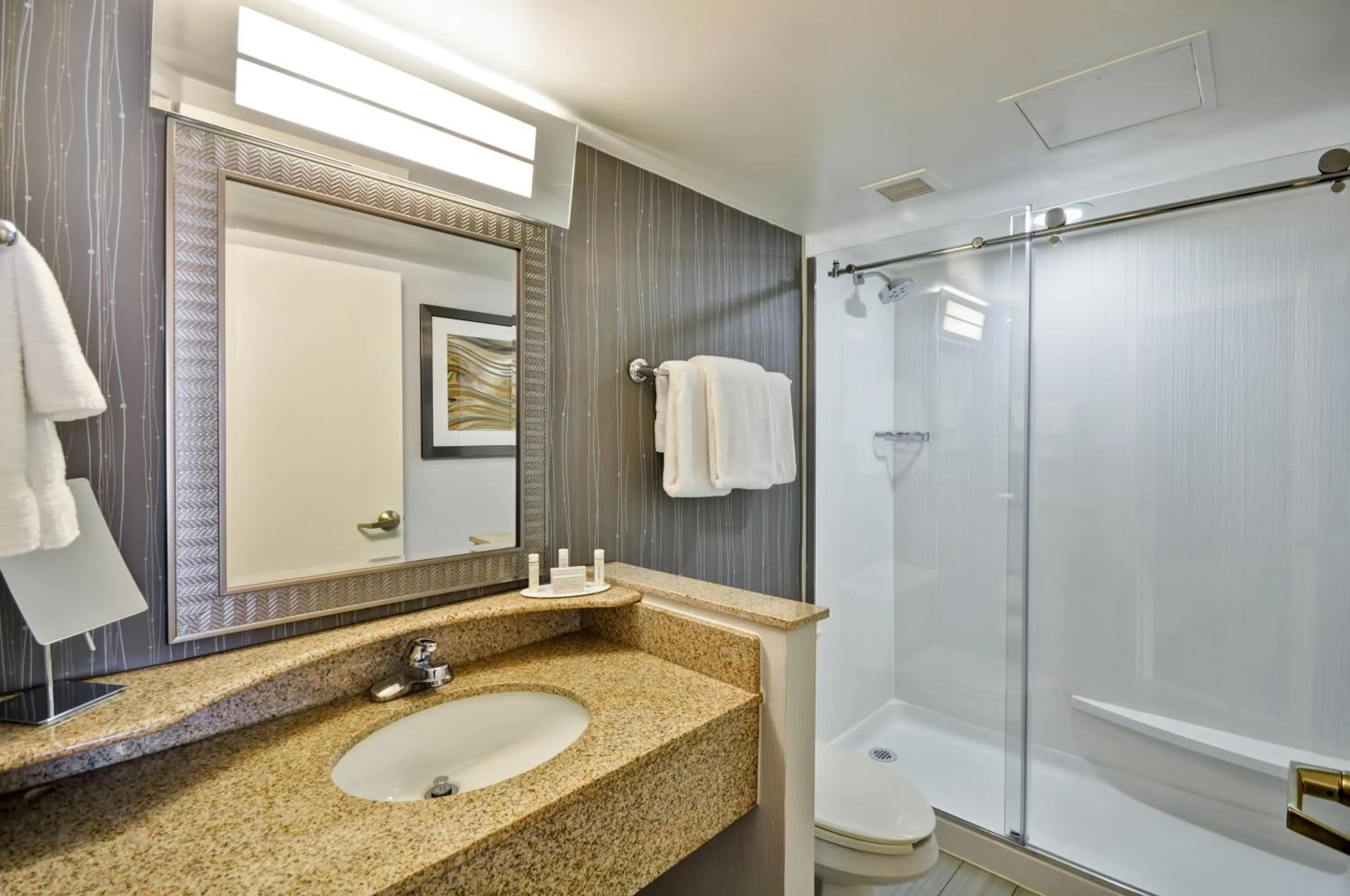 Shower in Detroit Marriott Southfield