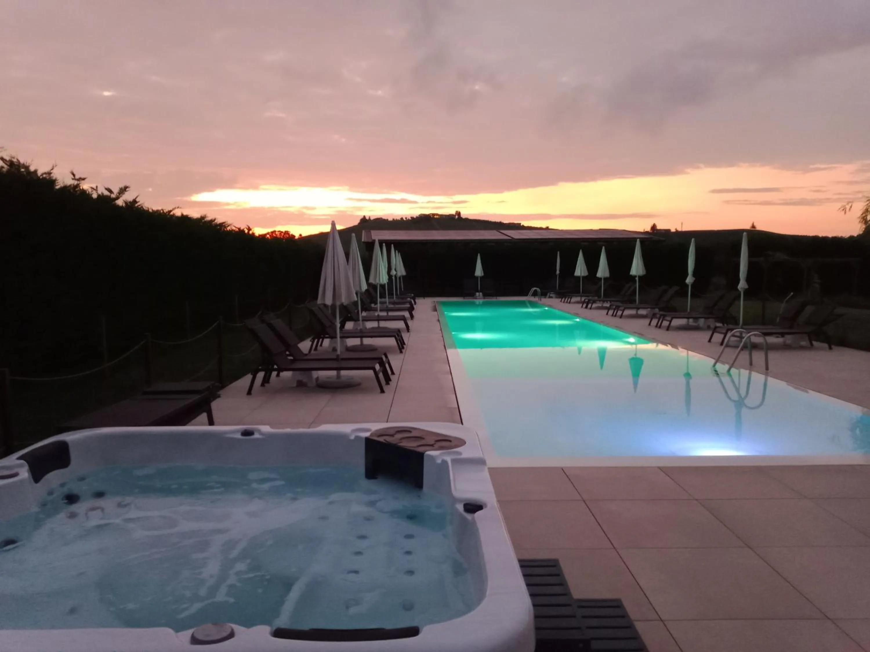 Hot Tub in LA CASCINA DI CARLOTTA 1846 agriturismo