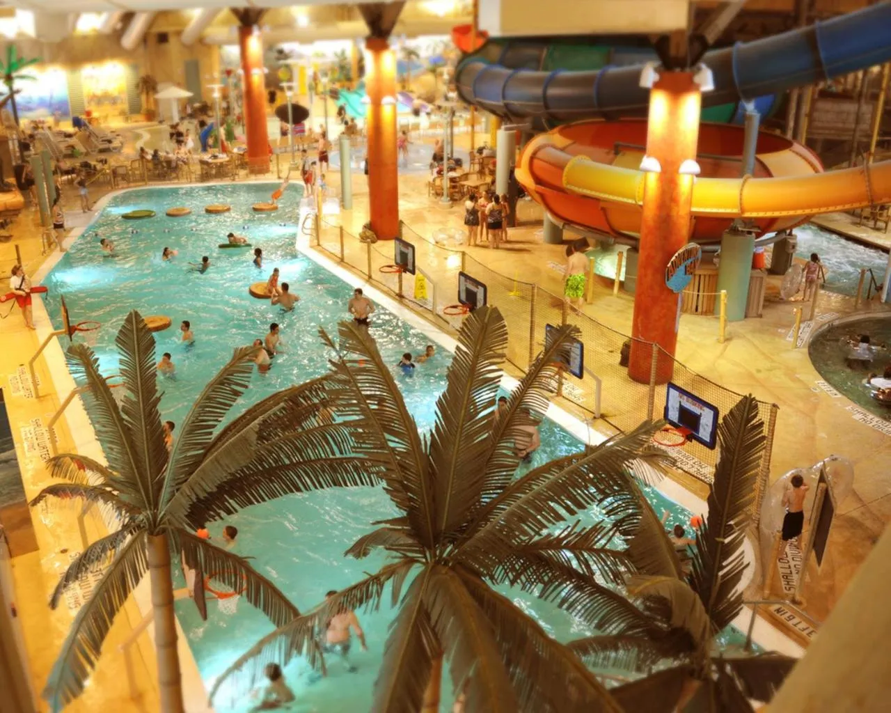 Aqua park in Hawthorn Suites by Wyndham Erie