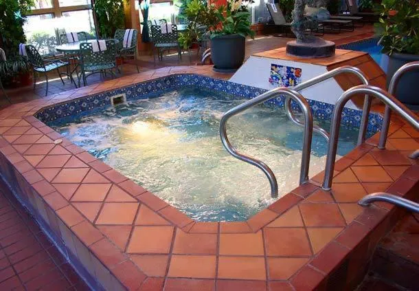 Swimming pool in Hawthorn Suites by Wyndham Erie