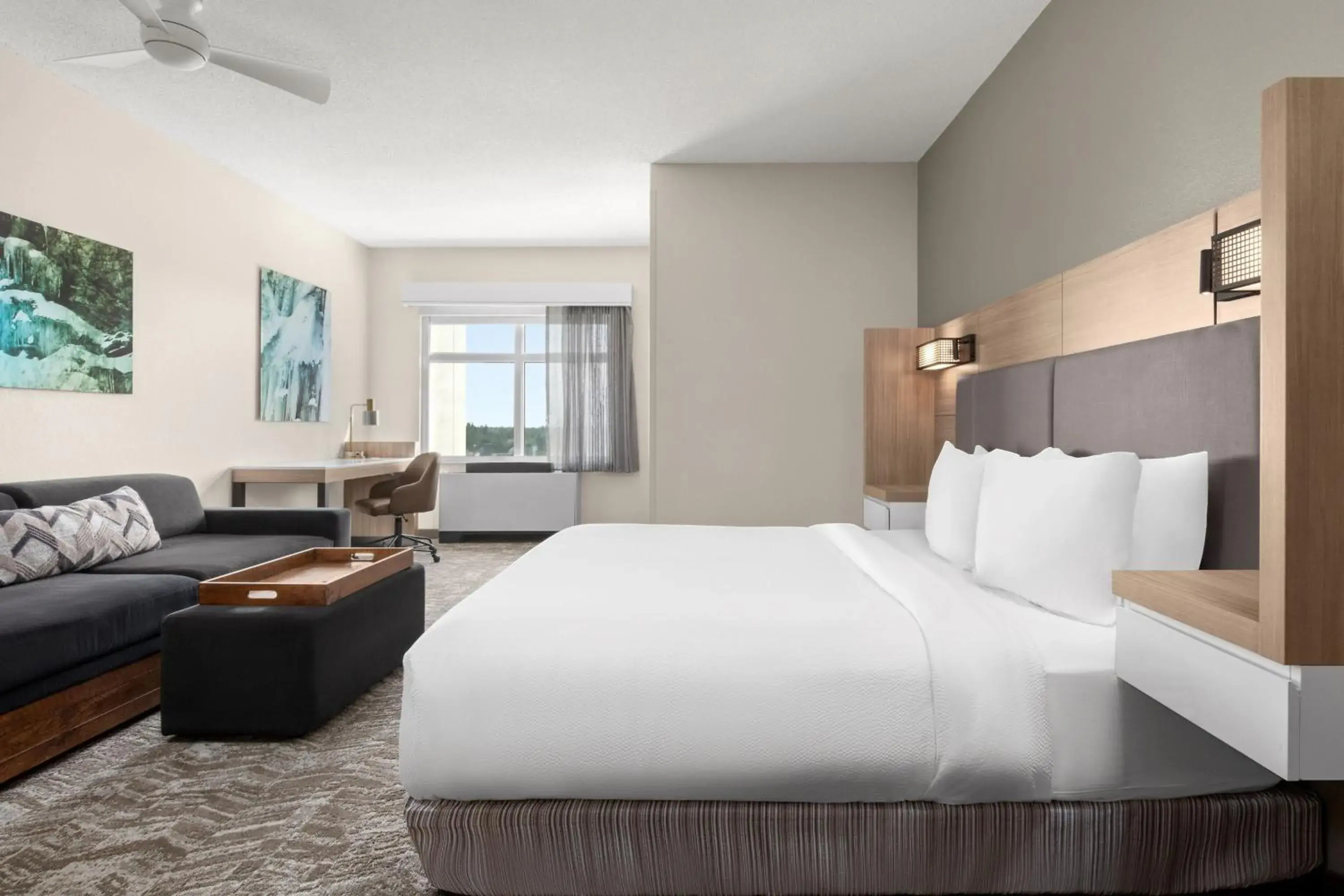 King Suite with Sofa Bed in SpringHill Suites by Marriott Fairbanks King Suite with Sofa Bed in SpringHill Suites by Marriott Fairbanks