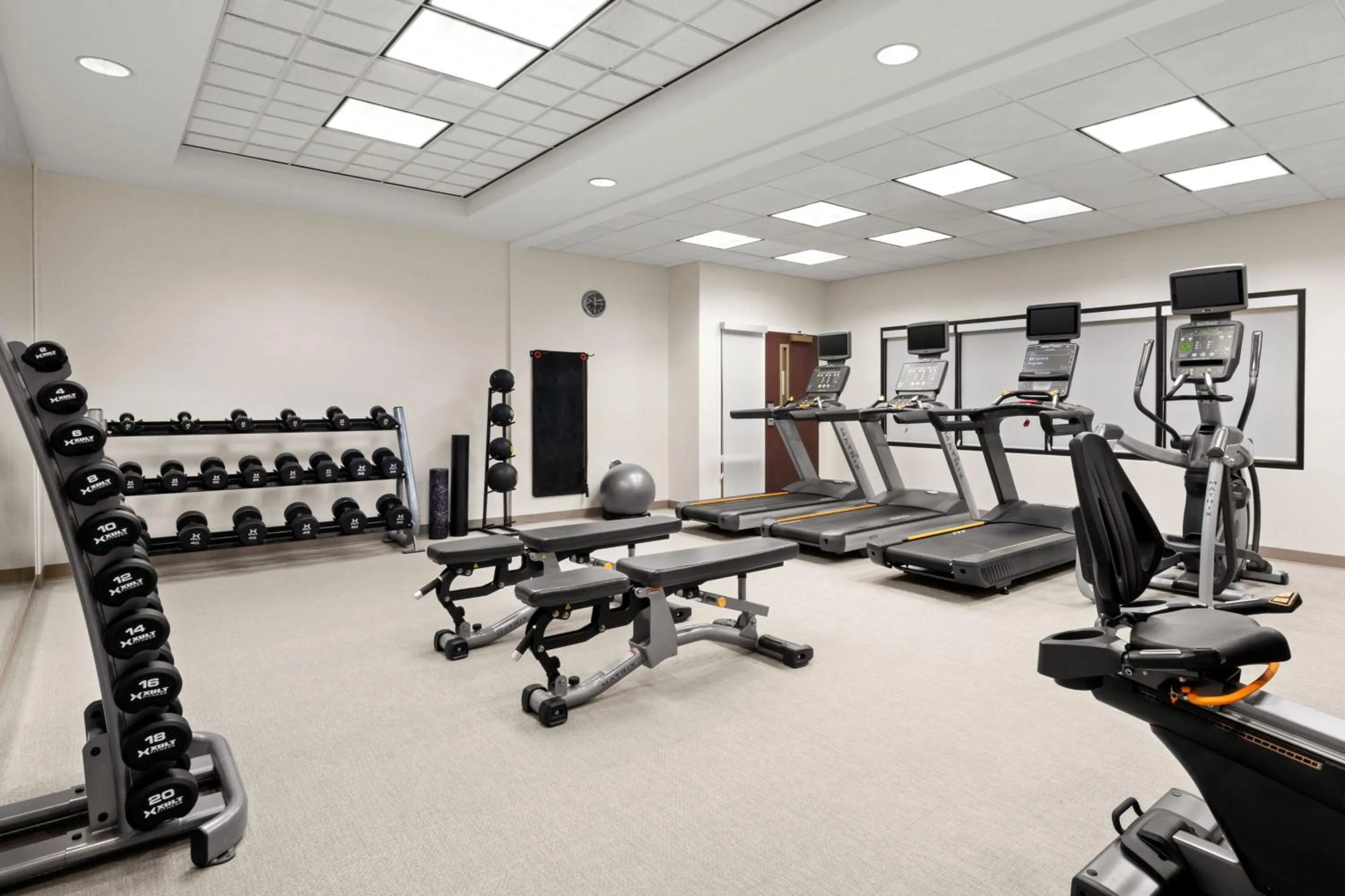 Fitness centre/facilities in SpringHill Suites by Marriott Fairbanks