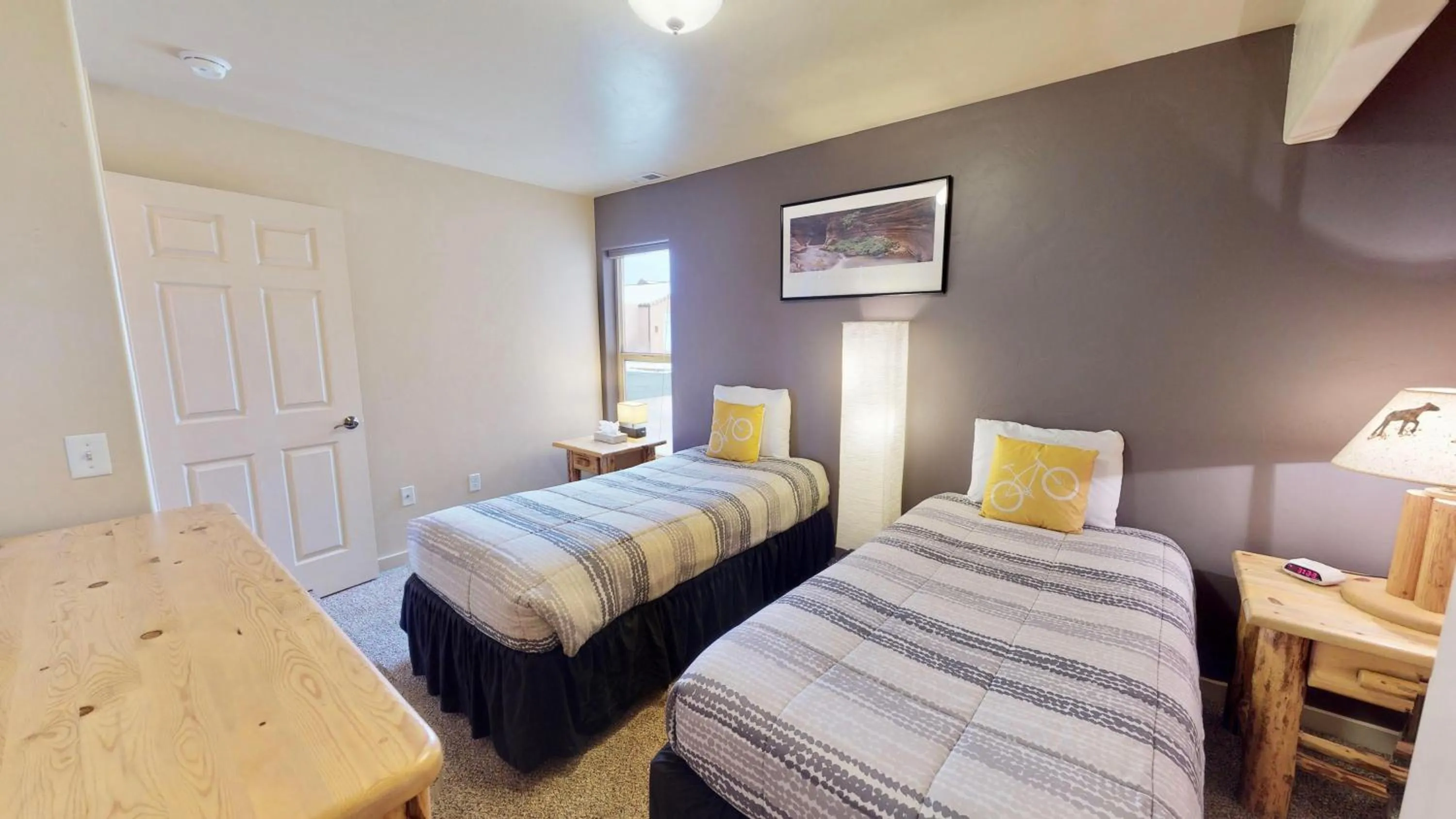 Bed in Desert Oasis #X1