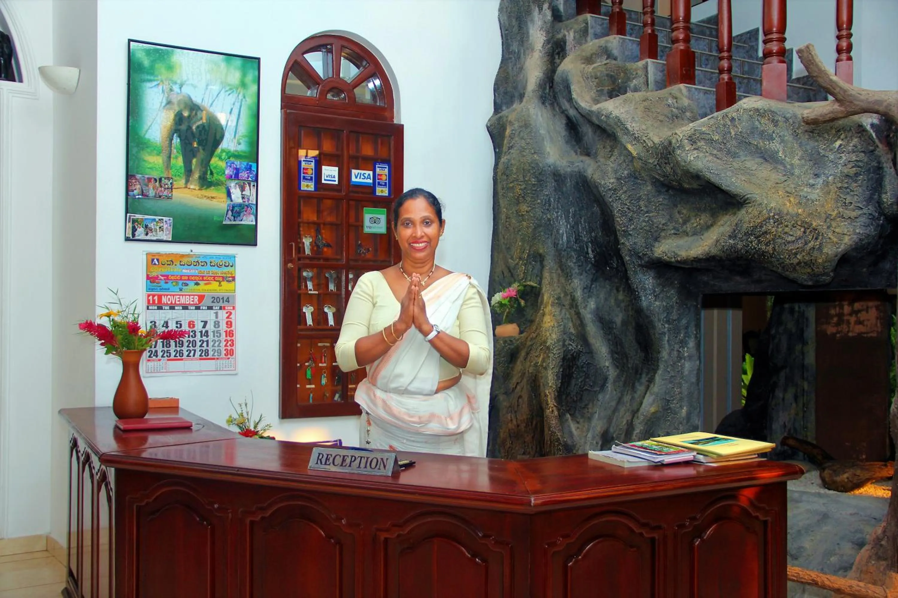 Lobby or reception in Villa Ranmenika