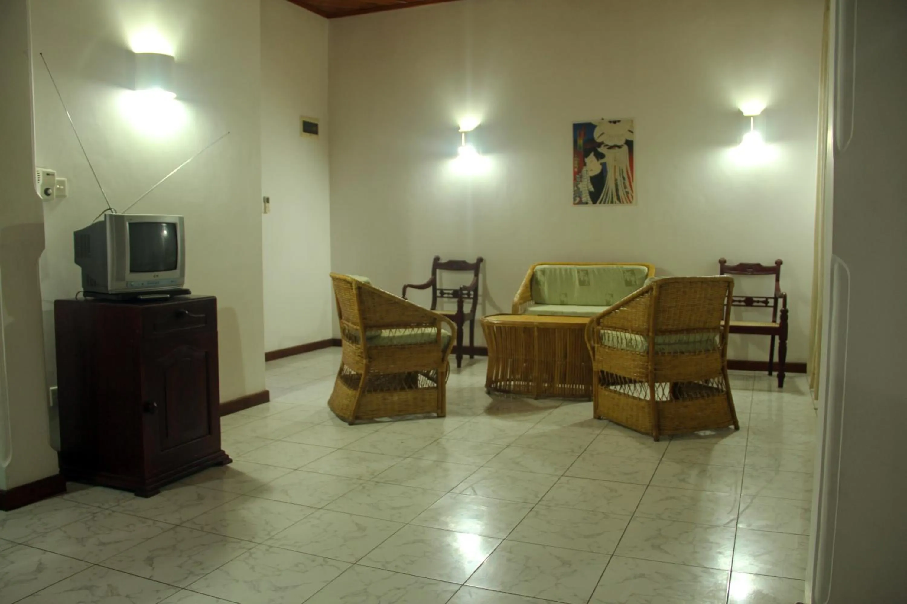 Seating area in Villa Ranmenika