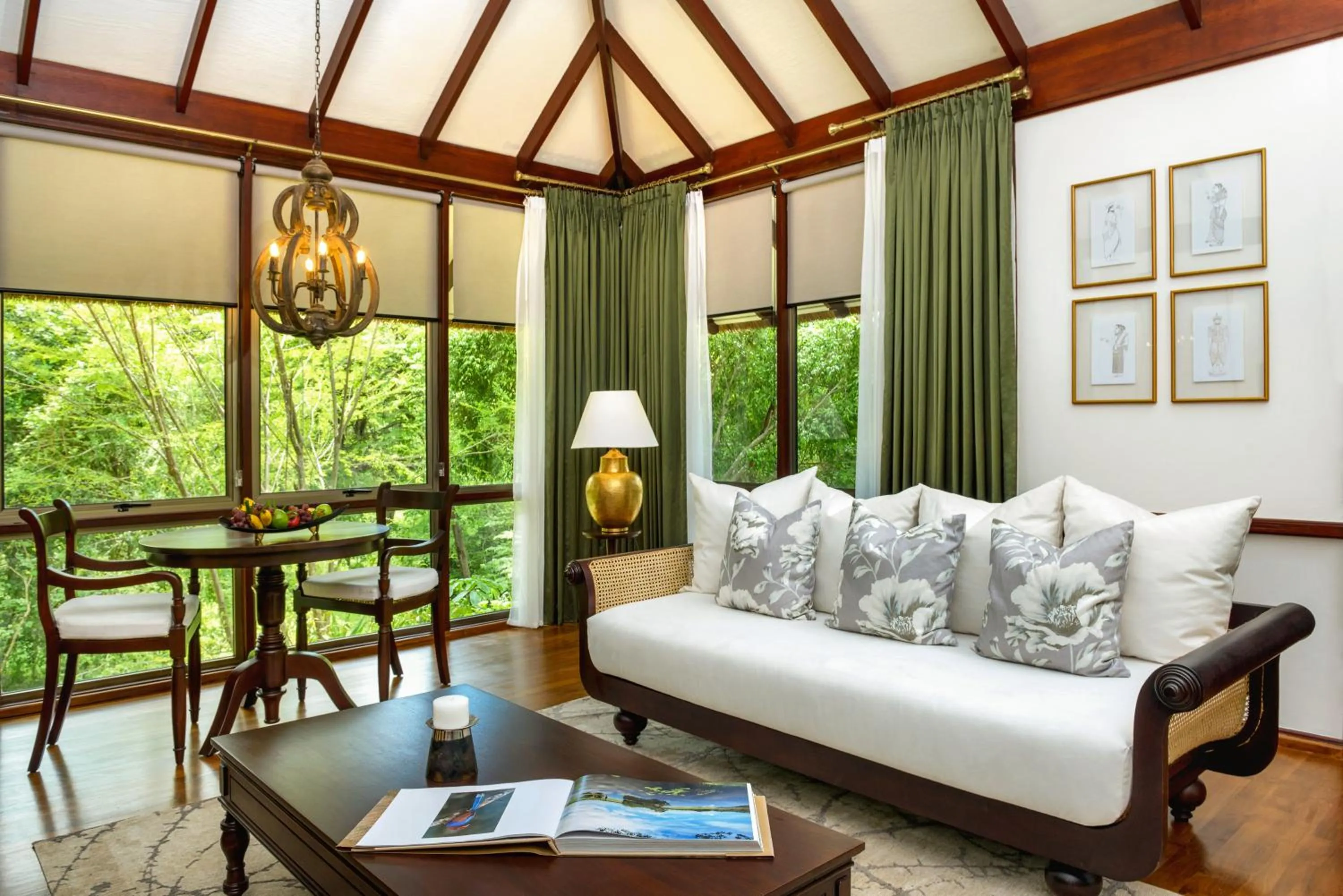 Living room in Uga Ulagalla - Anuradhapura