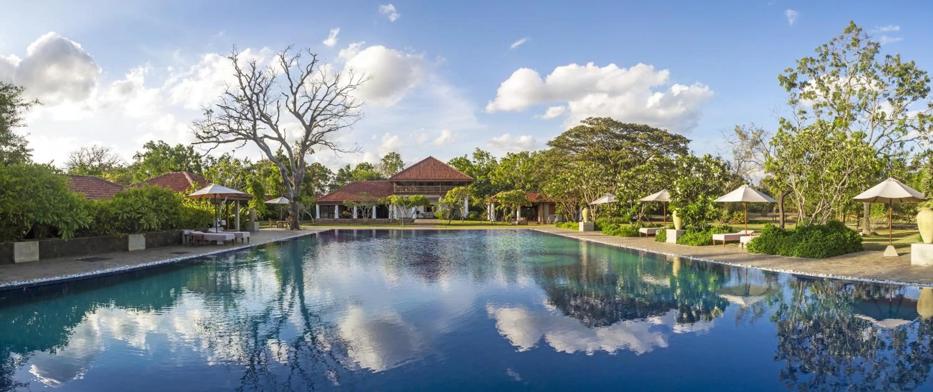 Swimming pool in Uga Ulagalla - Anuradhapura