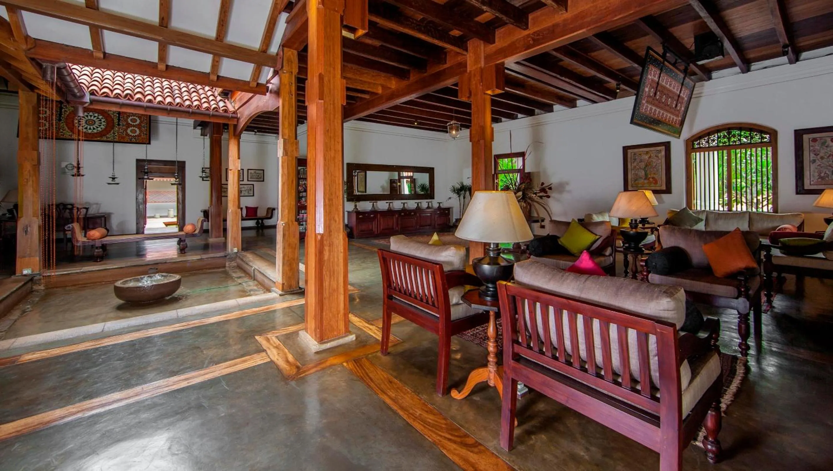 Lobby or reception in Uga Ulagalla - Anuradhapura