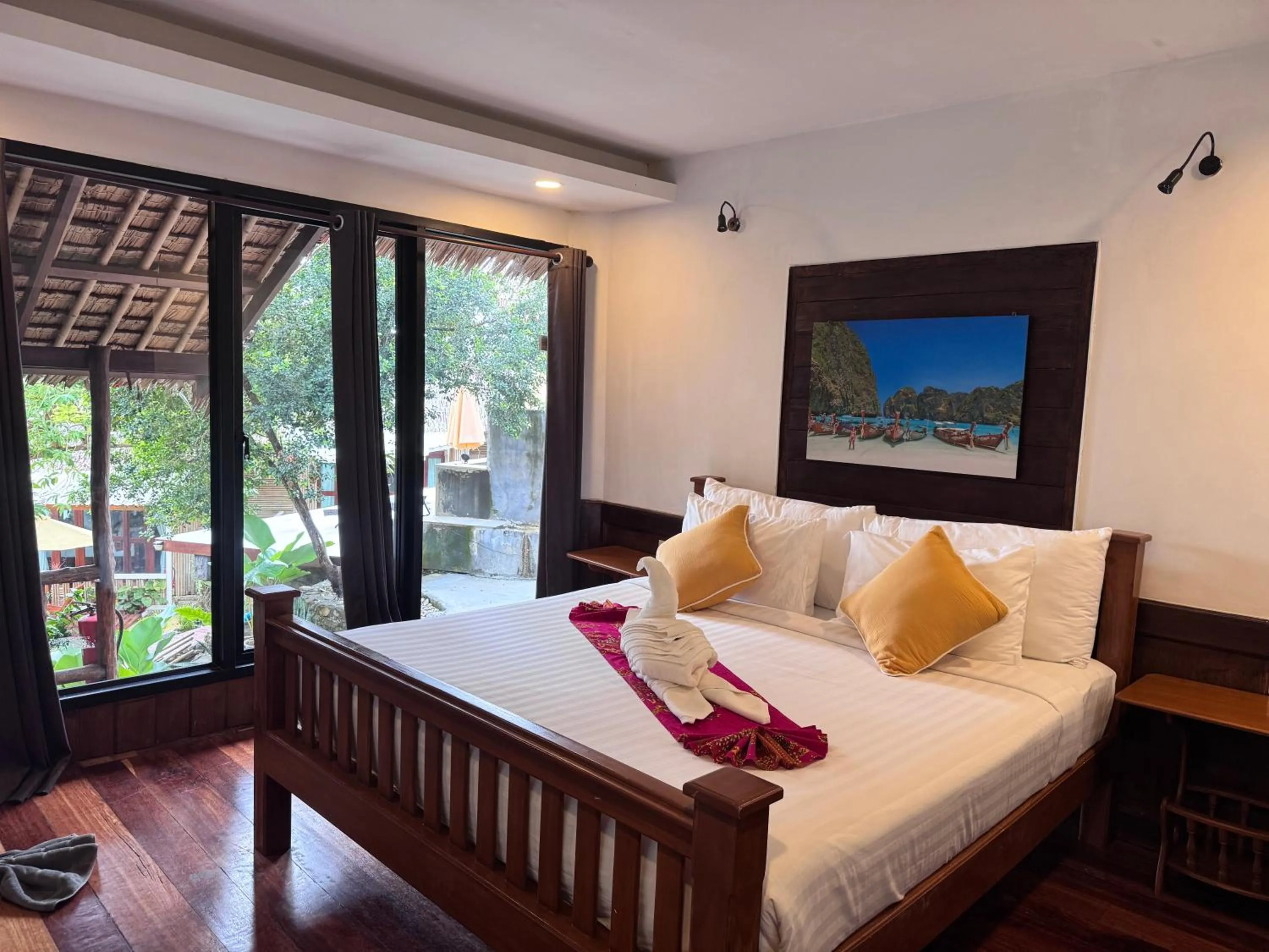 Bedroom, Bed in Chunut House Resort