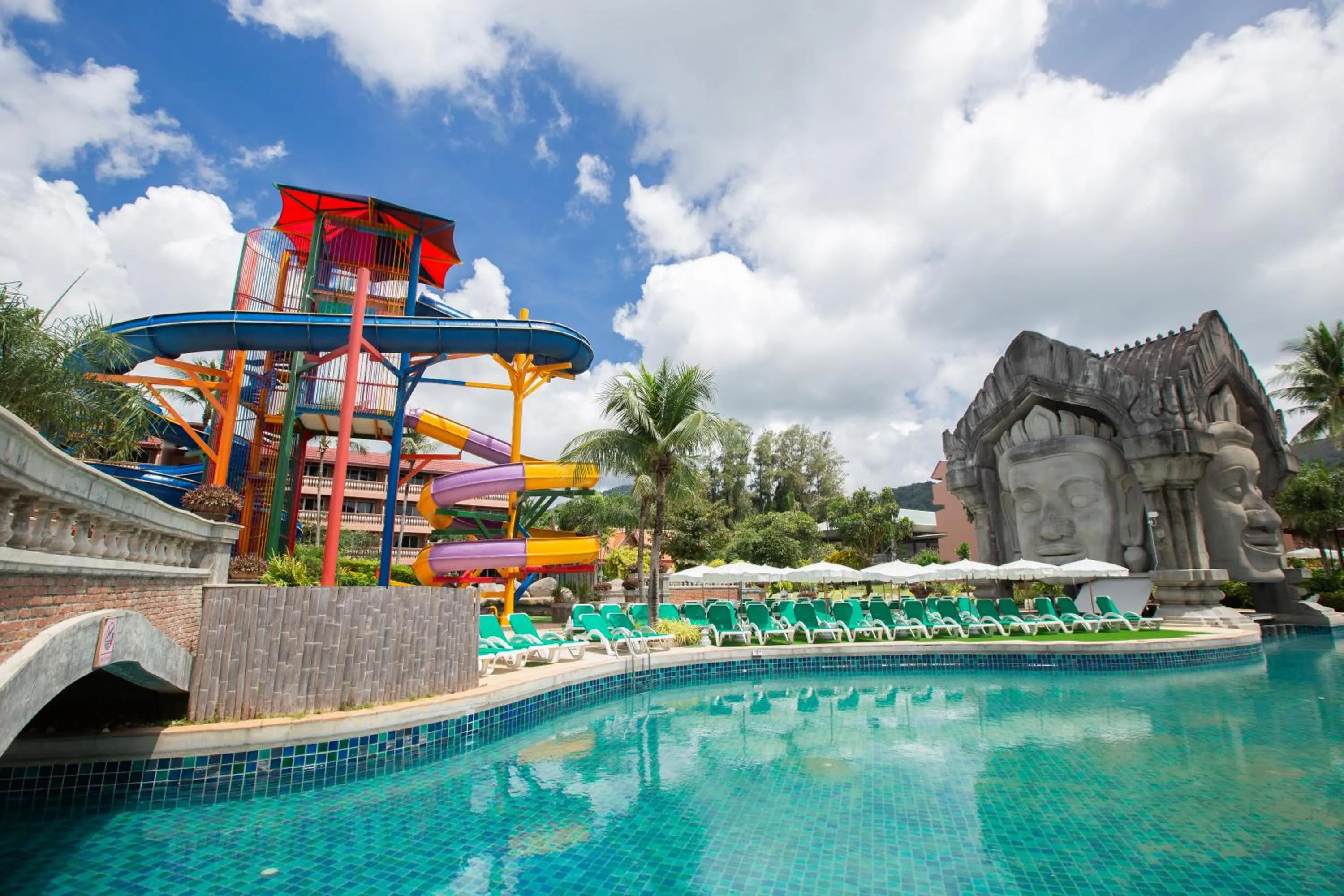 Swimming pool in Phuket Orchid Resort and Spa