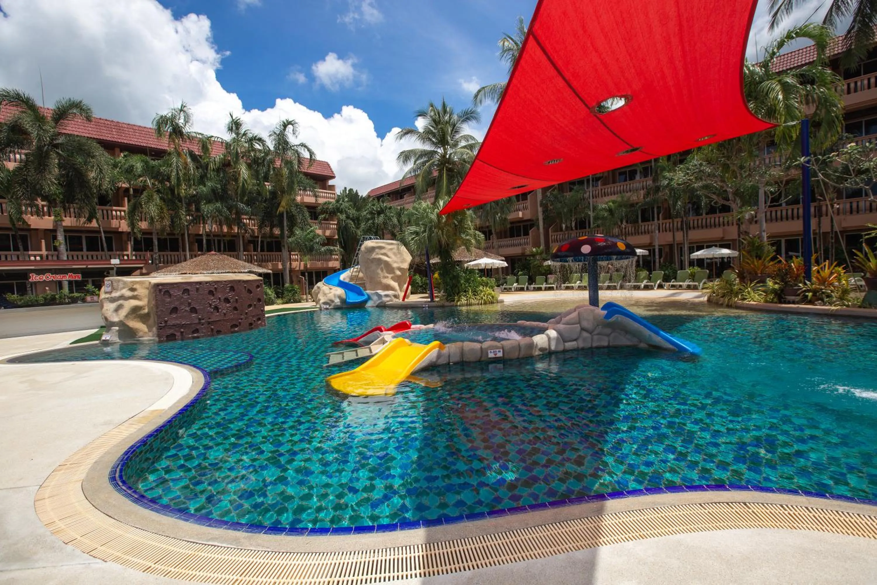 Swimming pool in Phuket Orchid Resort and Spa