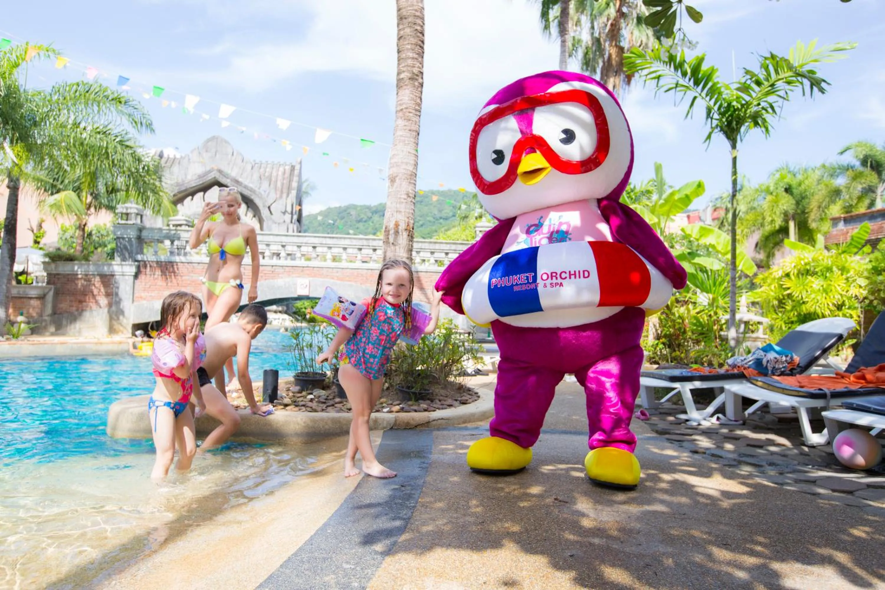 young children in Phuket Orchid Resort and Spa