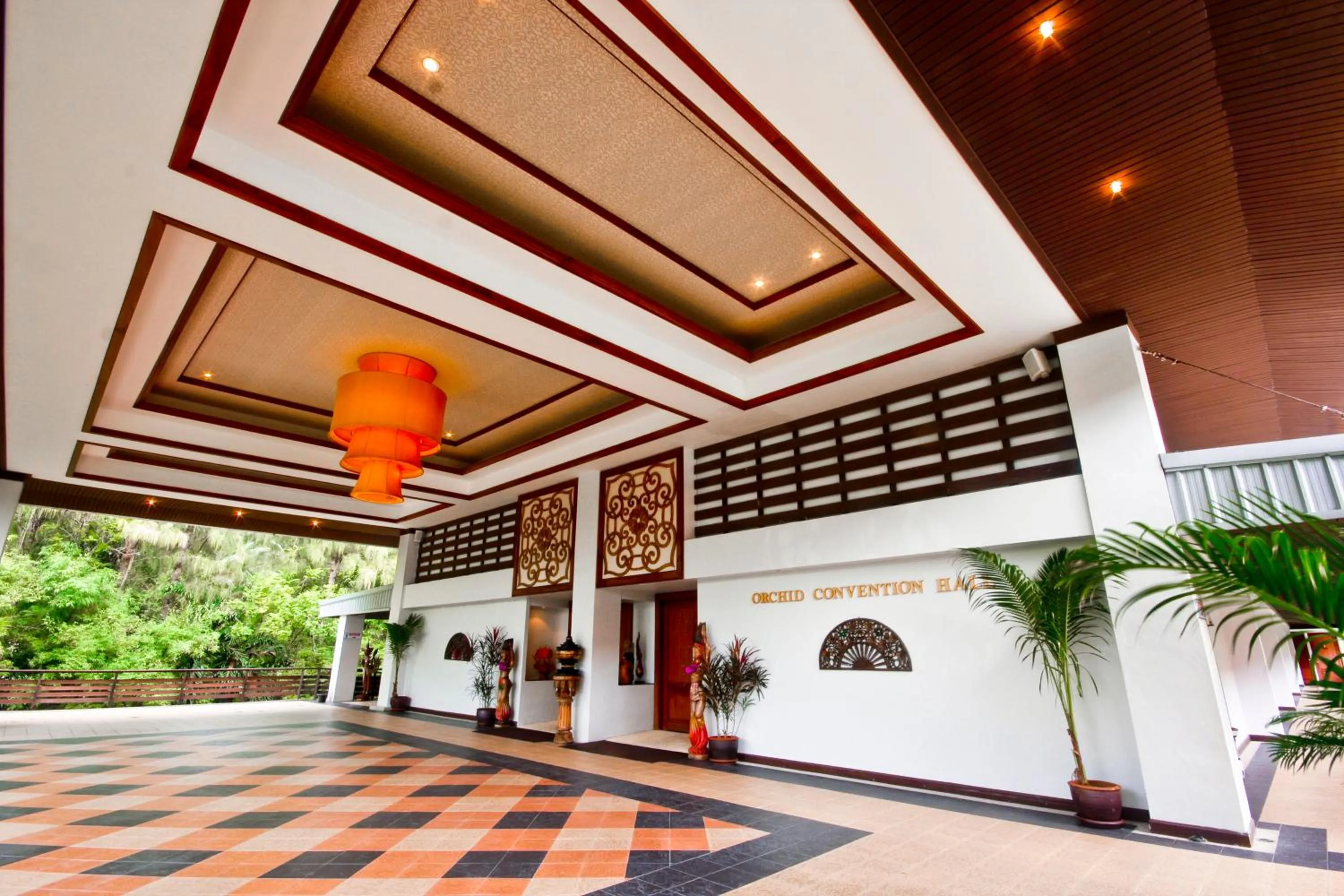 Decorative detail in Phuket Orchid Resort and Spa