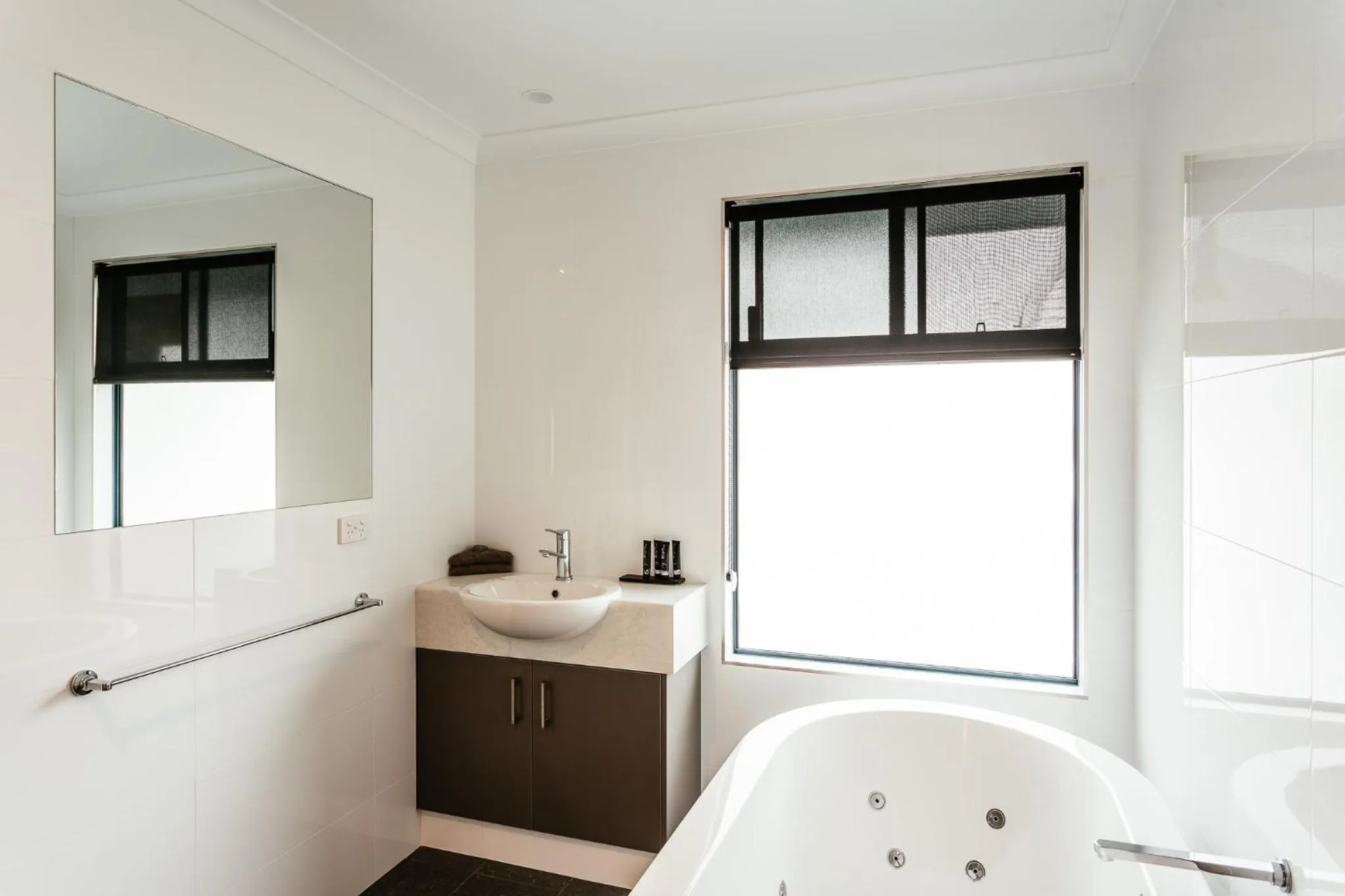 Bathroom in Dolphin Lodge Albany - Self Contained Apartments at Middleton Beach