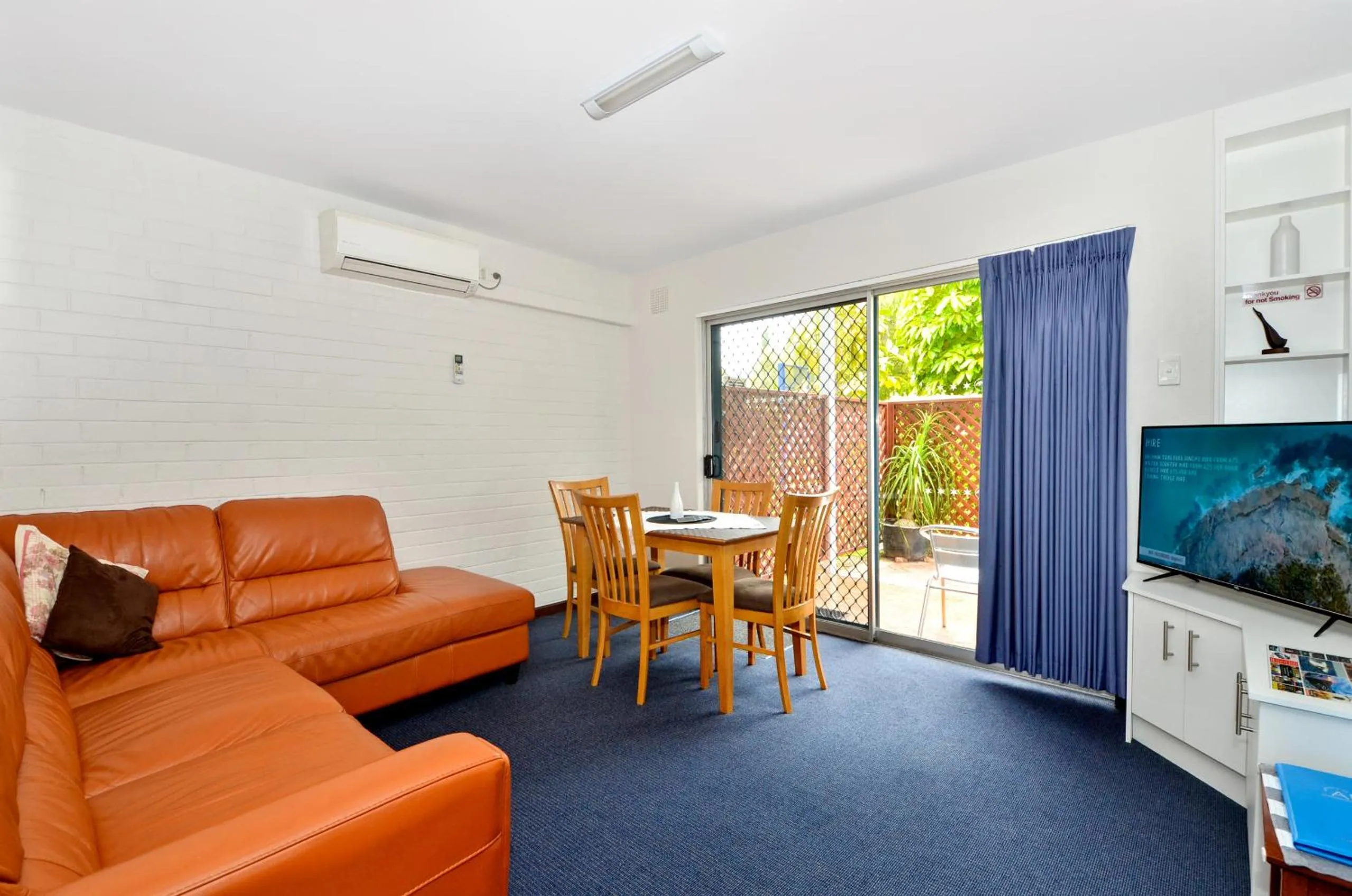 Patio in Dolphin Lodge Albany - Self Contained Apartments at Middleton Beach