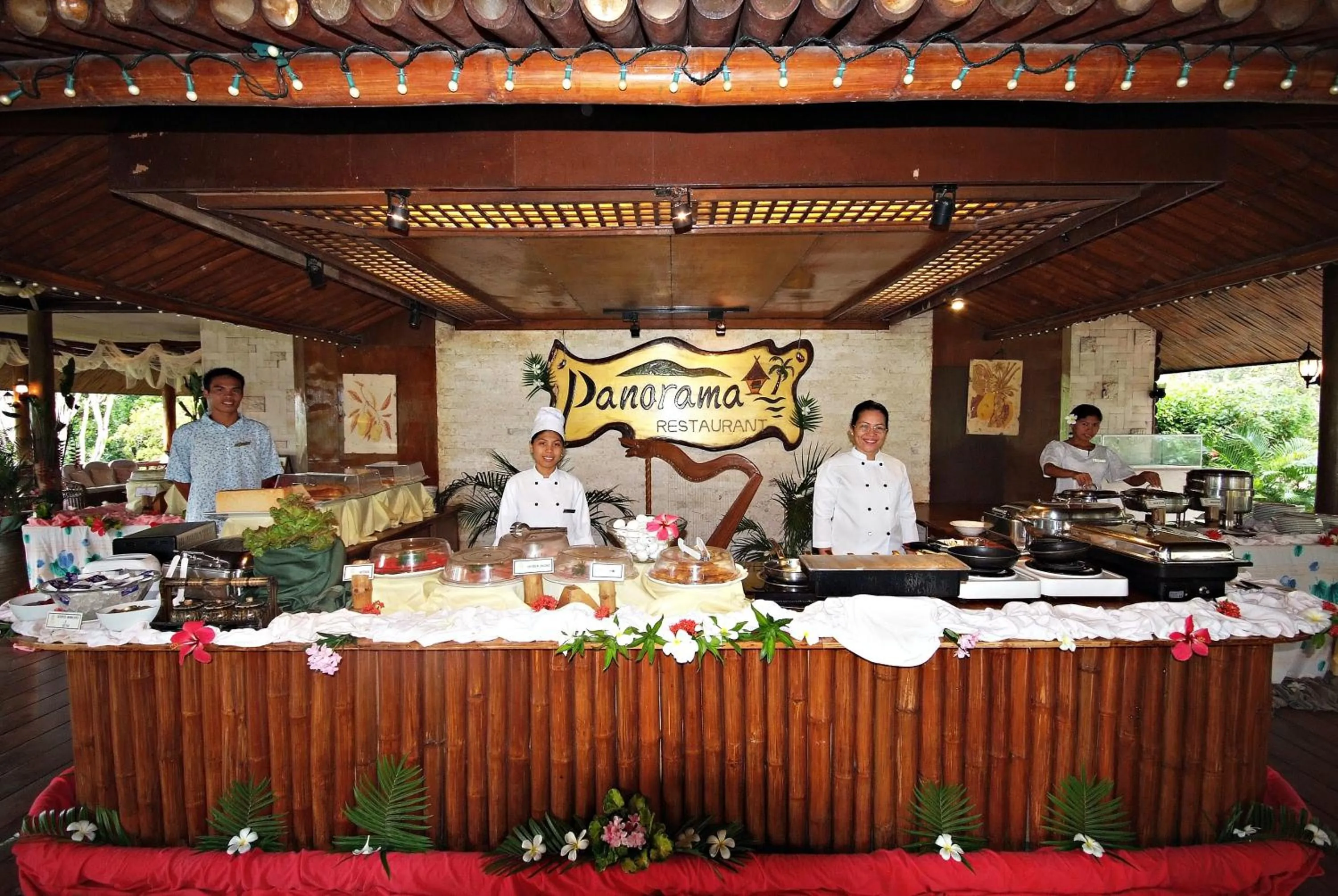 Restaurant/places to eat in Badian Island Wellness Resort