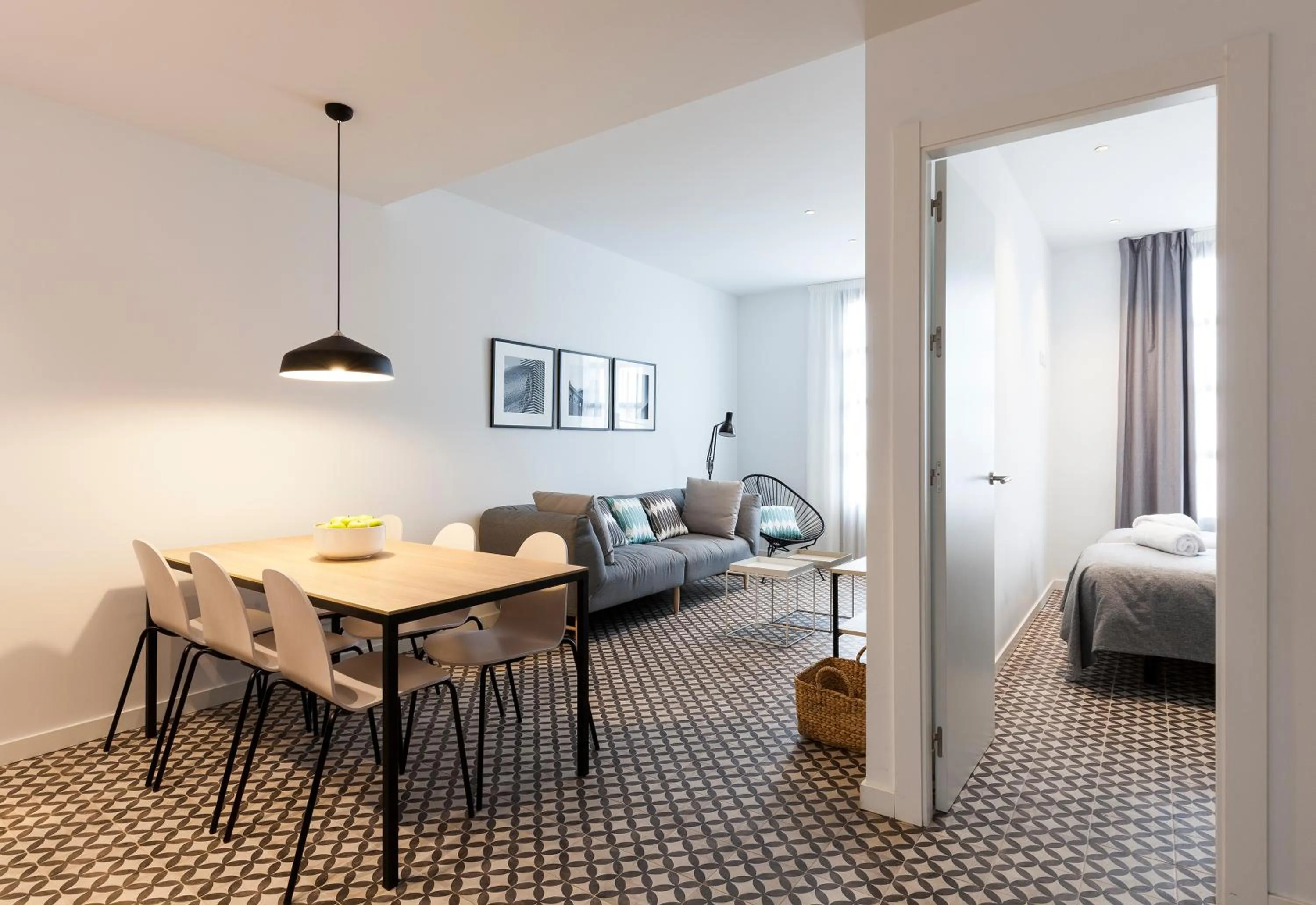 Three-Bedroom Apartment in Aspasios Poble Nou Apartments